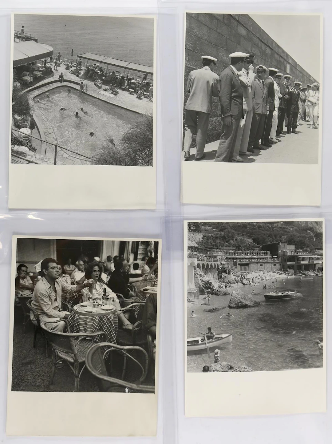 Vitale, Ezio (1926 Avezzano 1991). 20 Photographien von Capri. 1960er.