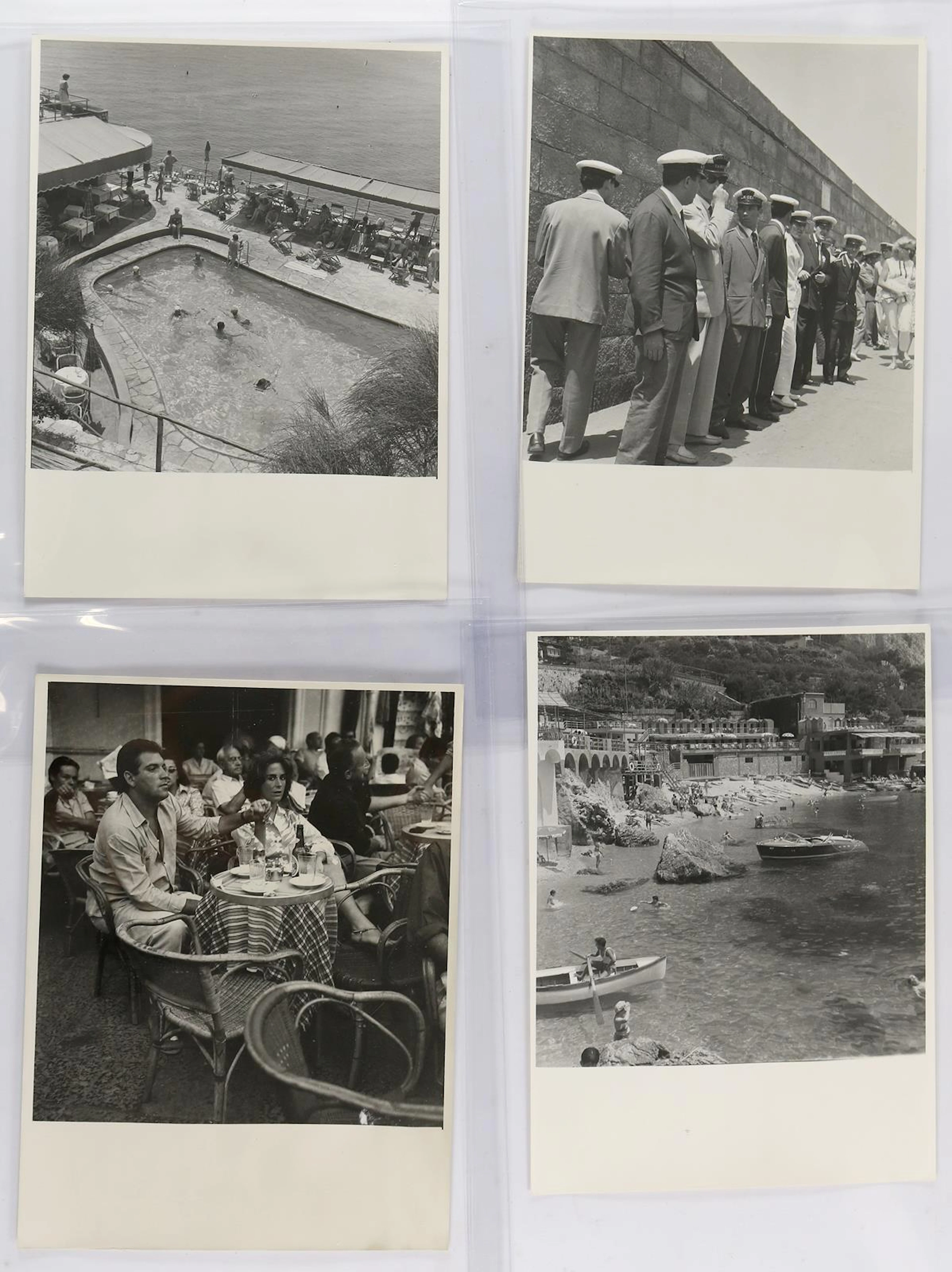 Vitale, Ezio (1926 Avezzano 1991). 20 Photographien von Capri. 1960er.