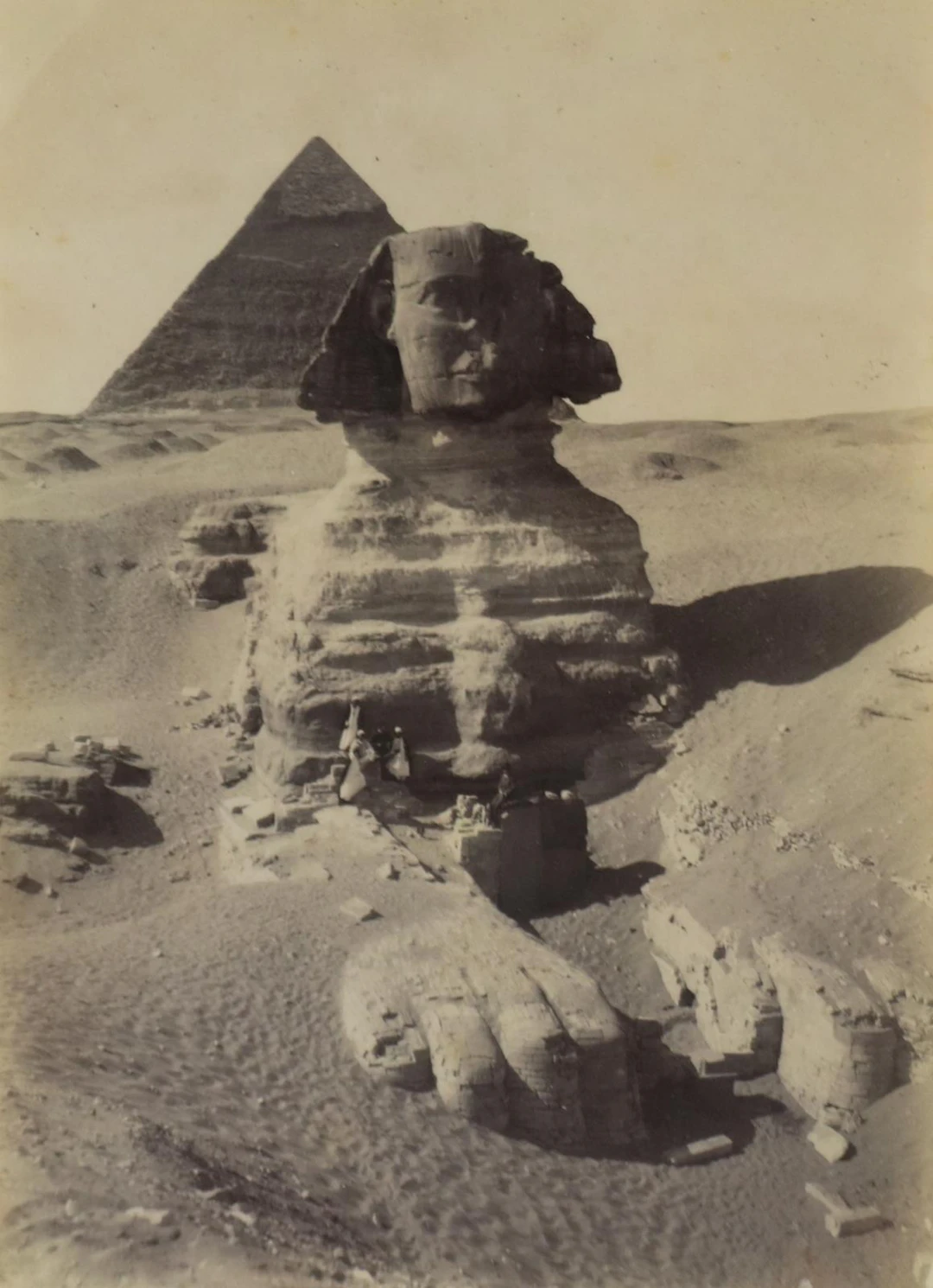 Plüschow, Wilhelm (1852 Wismar - Berlin 1930). Sphinx und Akropolis.