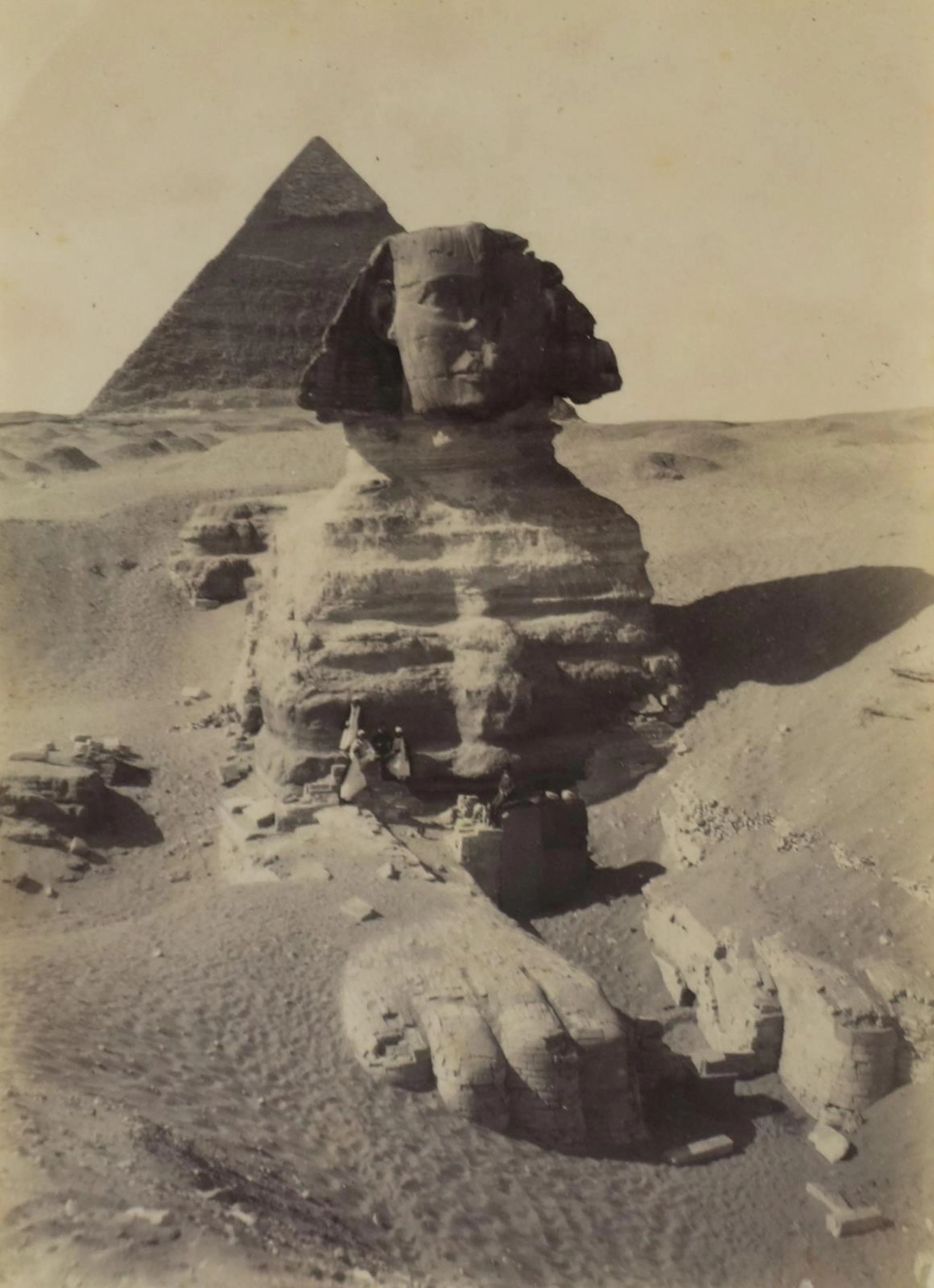 Plüschow, Wilhelm (1852 Wismar - Berlin 1930). Sphinx und Akropolis.