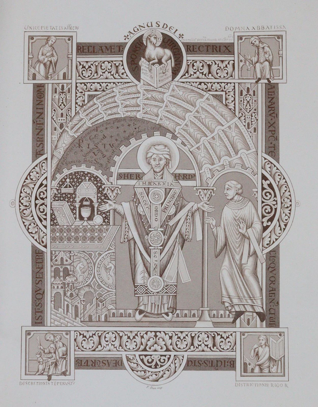 Cahier C. u. A.Martin. Nouveaux melanges d'archeologie