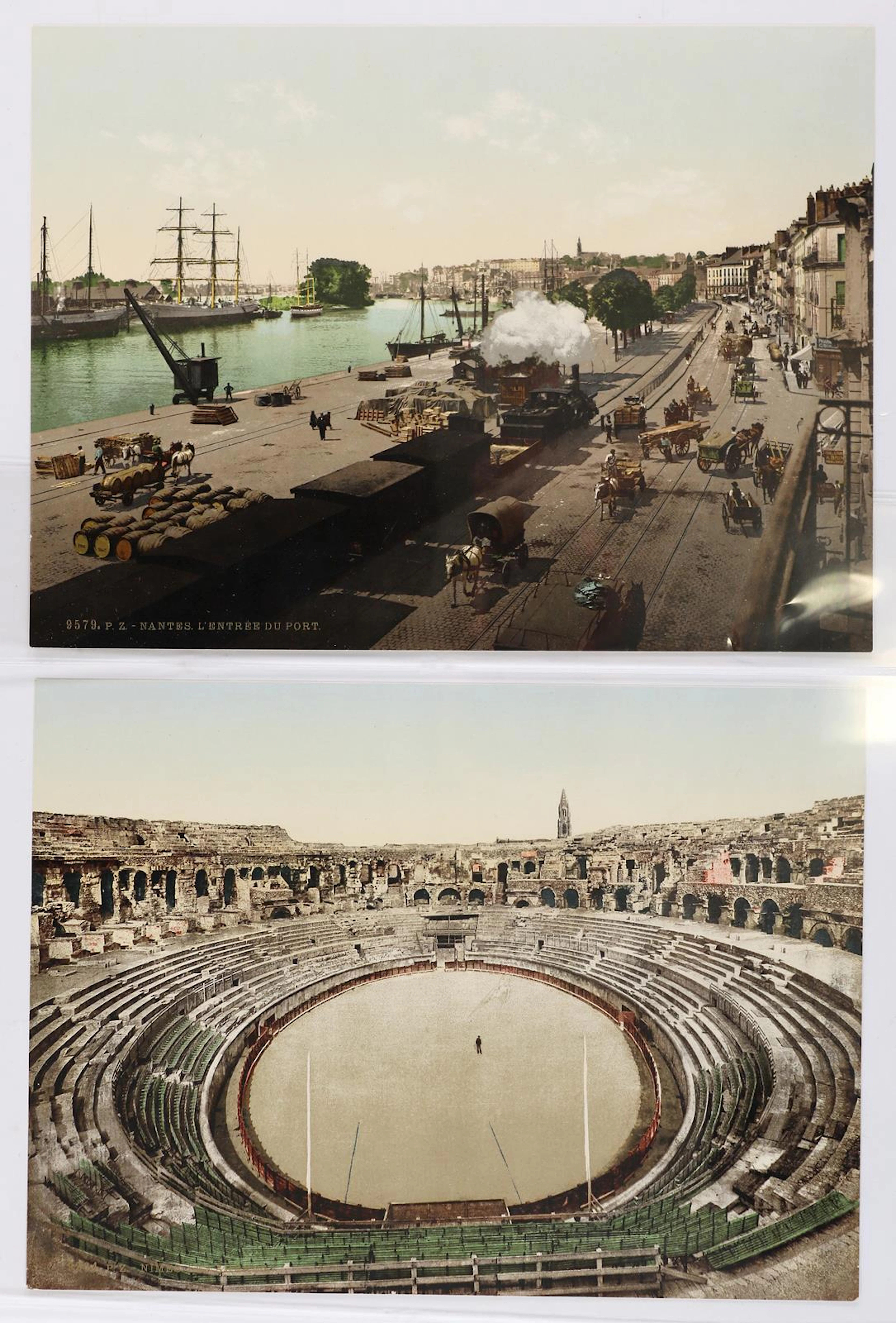 Photochrom. 8 Photochrome von Nizza