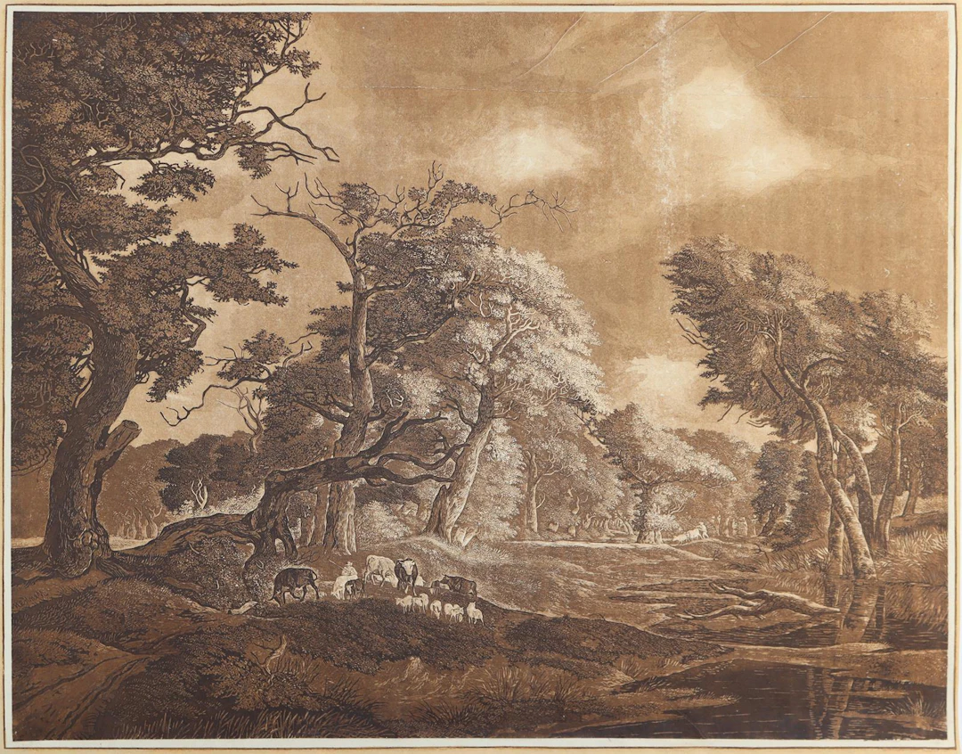 Menken, Johann Heinrich (1764 Bremen 1837). Konvolut von 7 Bll. mit
