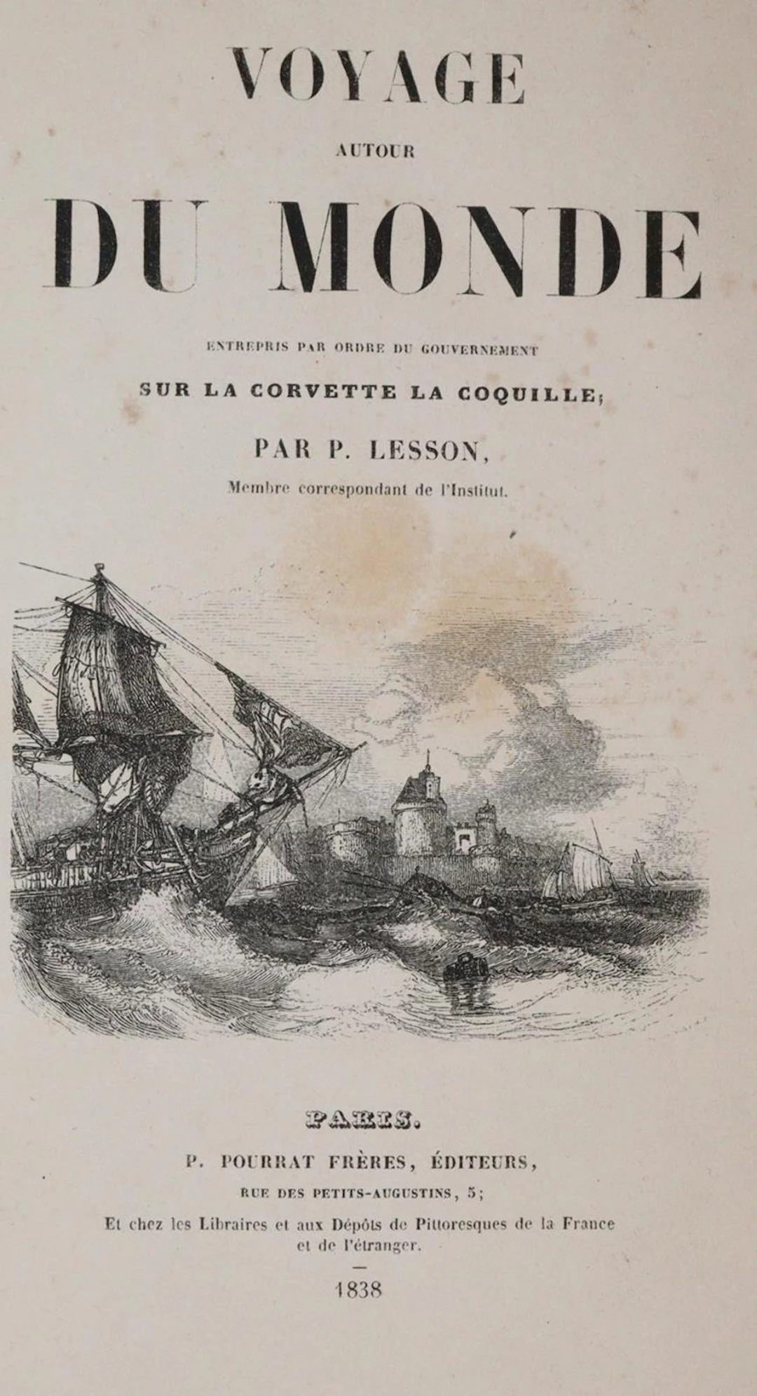 Lesson,R.P. Voyage autour du monde entrepris par ordre du gouvernement