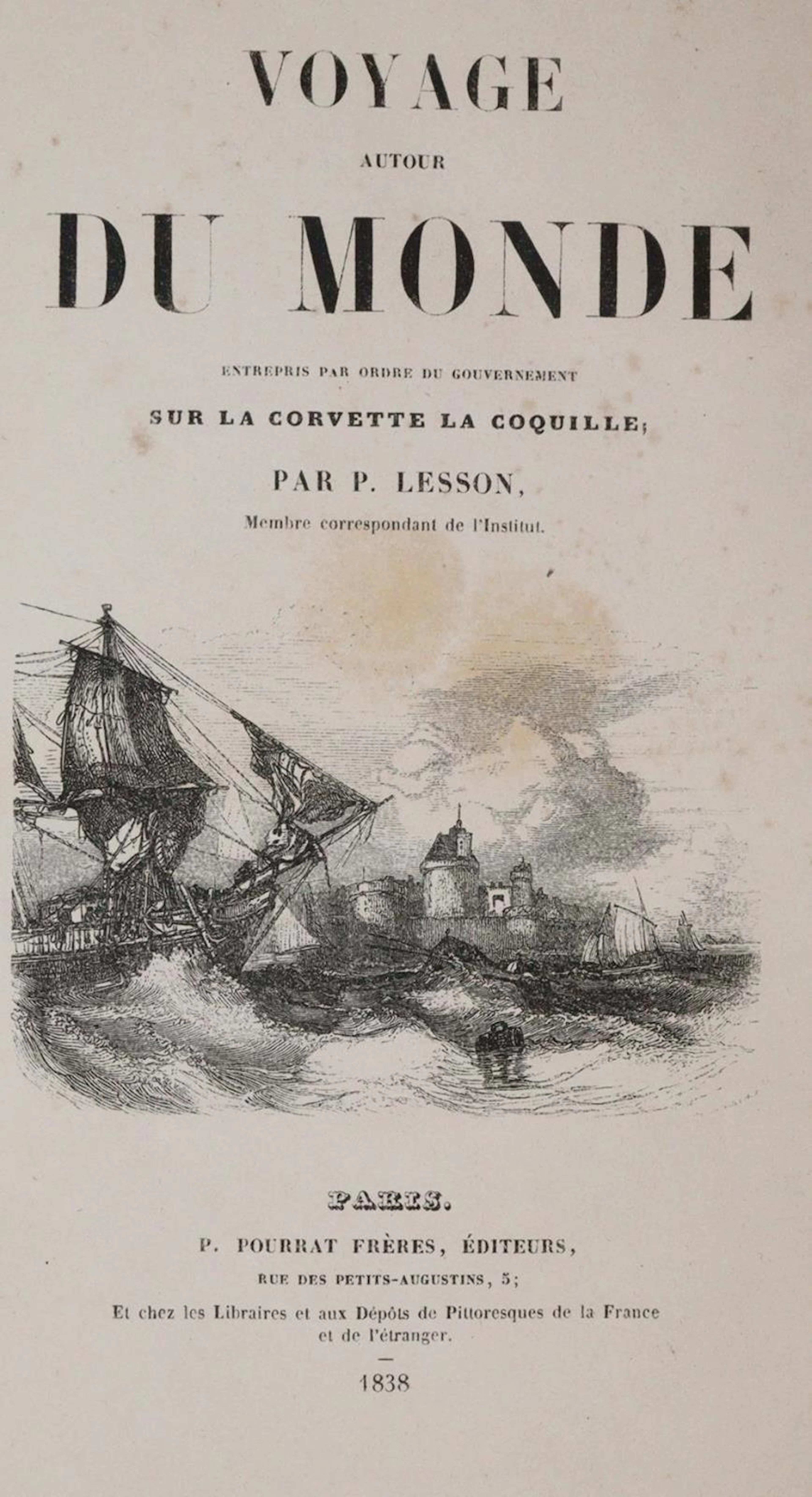 Lesson,R.P. Voyage autour du monde entrepris par ordre du gouvernement