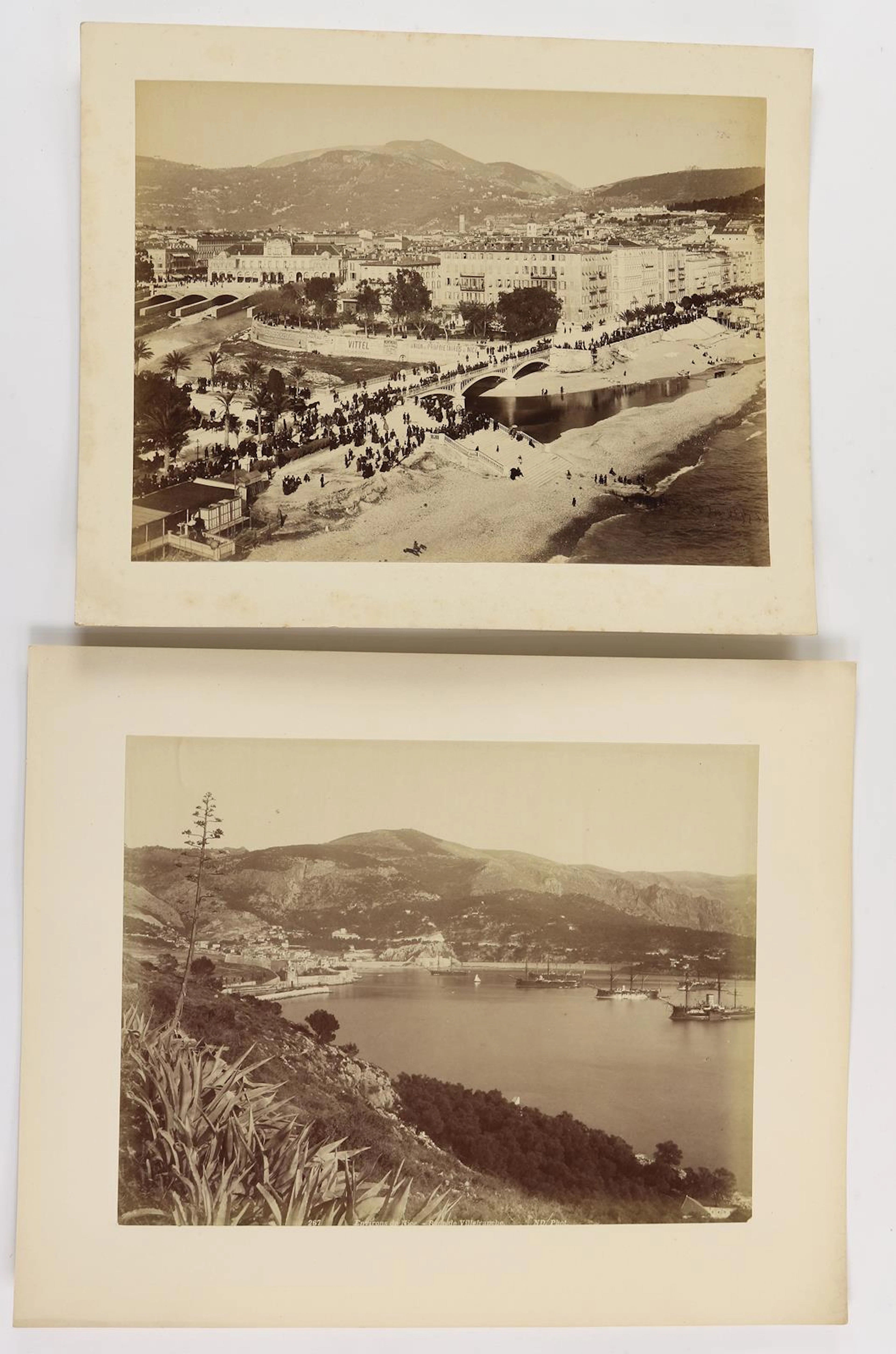 Nizza und Cannes. 14 Photographien