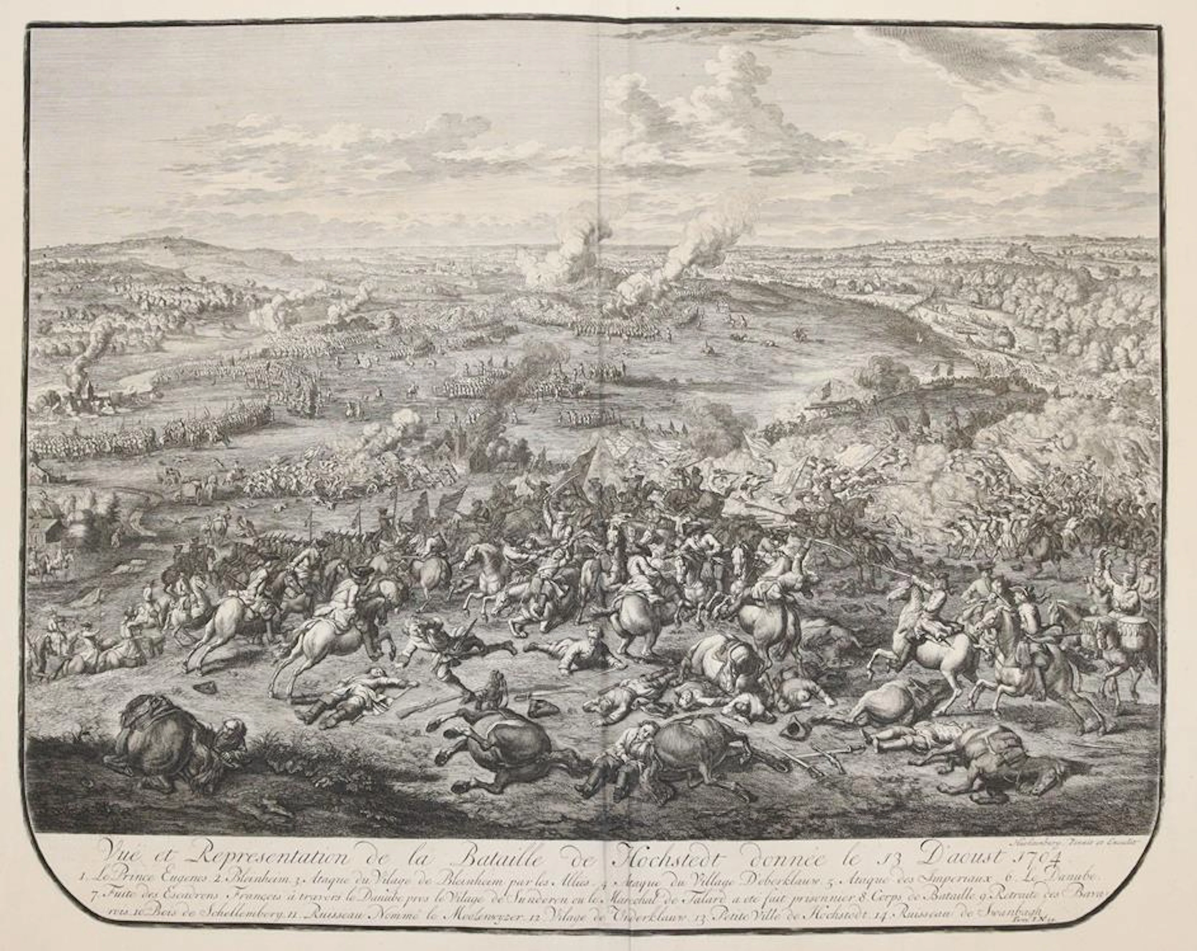 Huchtenburg, Jan van (1647 Haarlem - Amsterdam 1733). "Vue et Representation