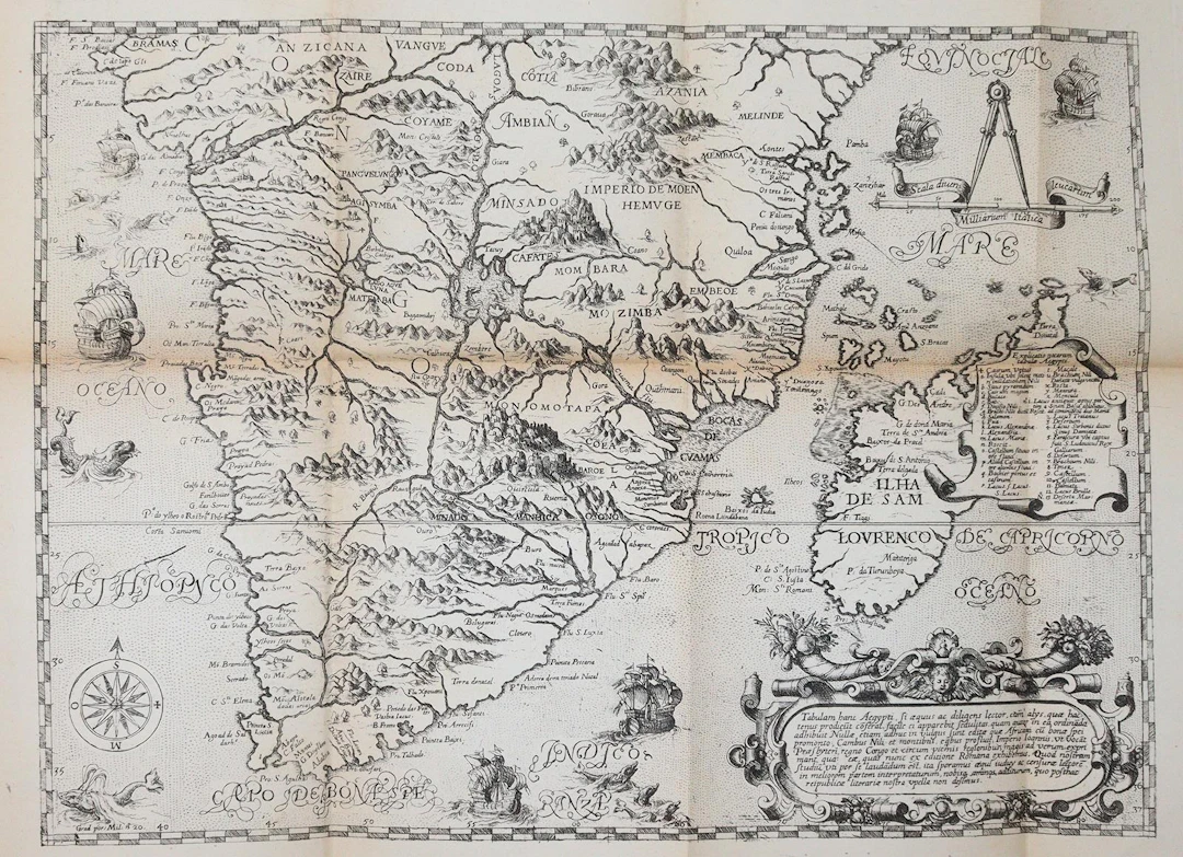 Bry,J.T.de. Le Congo. Le veridique description du Royaume Africain... Brüssel