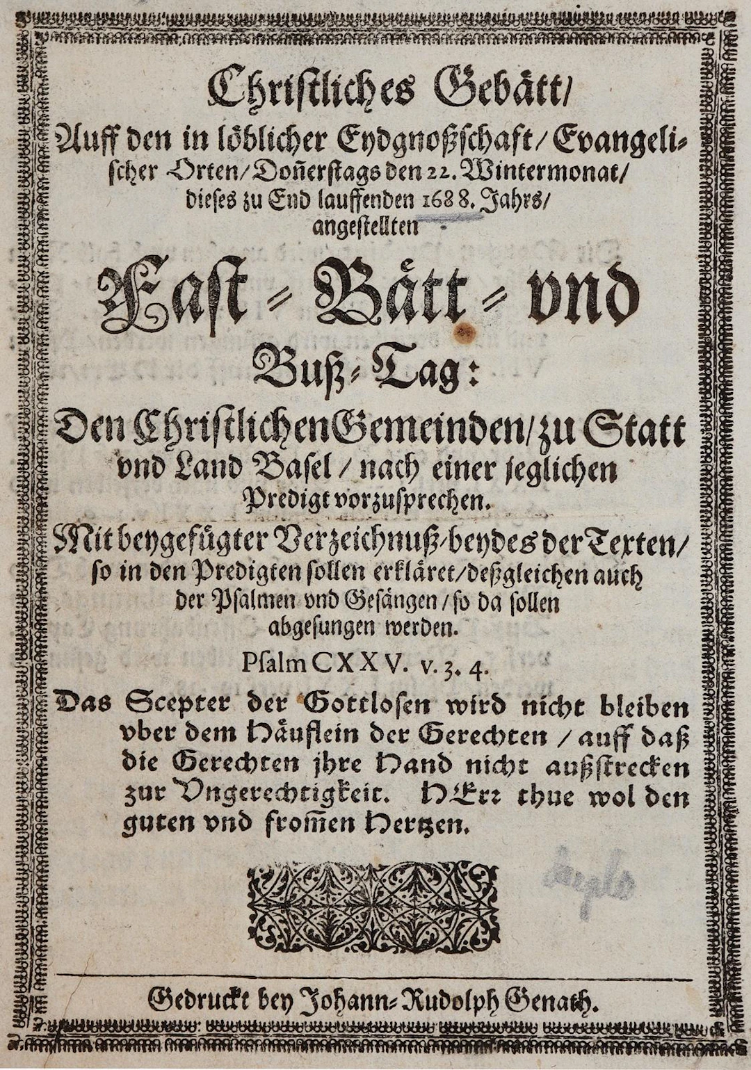 Genath,J.R. Christliches Gebätt