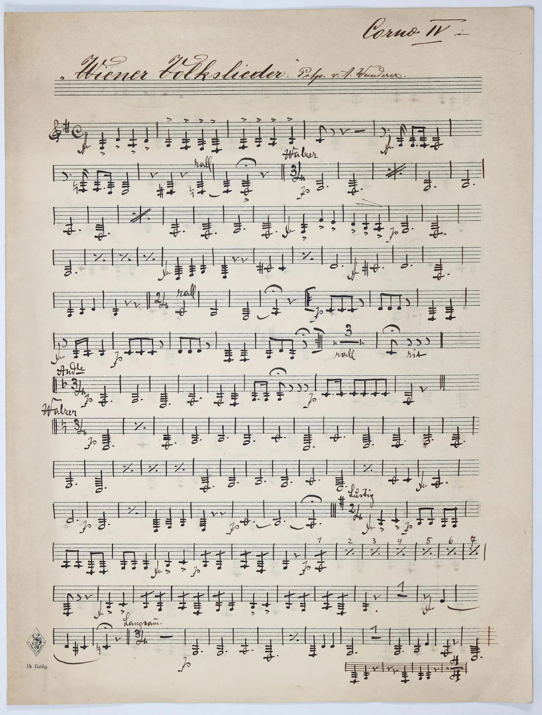 Schreinzer,K. Konvolut Karl Schreinzer. Enthält auch Musikmanuskripte.