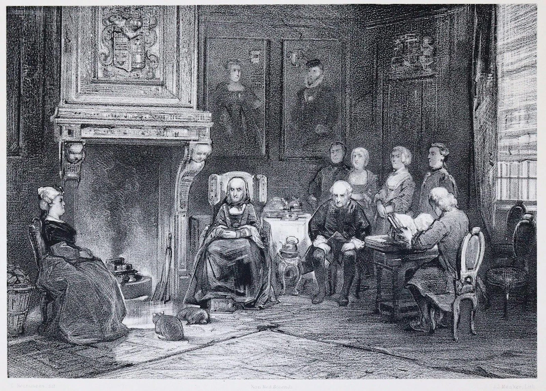 Mieling, Carl Wilhelm (1815 - 1903) u.a. 5 Lithogr. spätes 19. Jh.