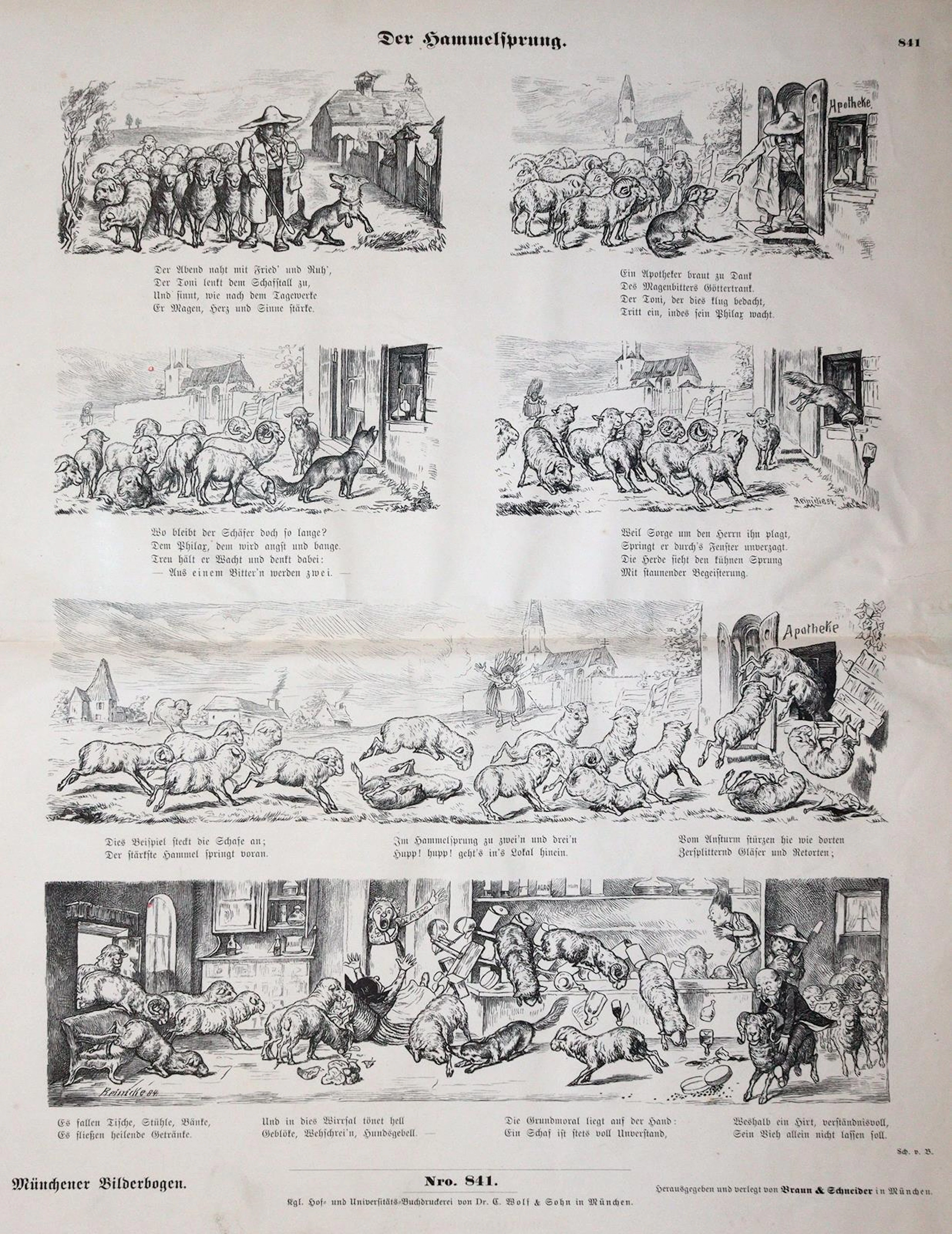 Münchener Bilderbogen. Bde. 26