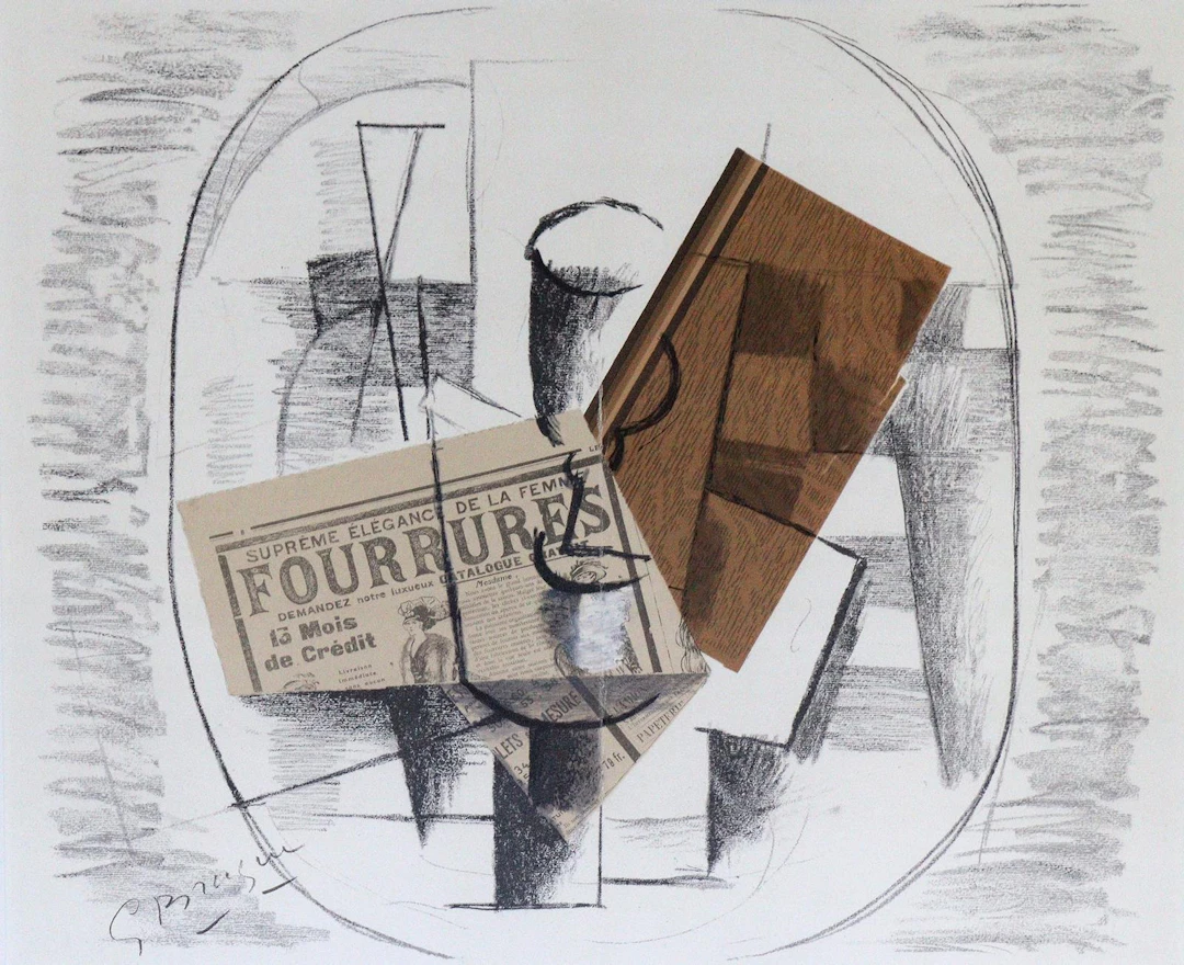 Braque, Georg (1882 Argenteuil - Paris 1963) nach. Papiers Collés