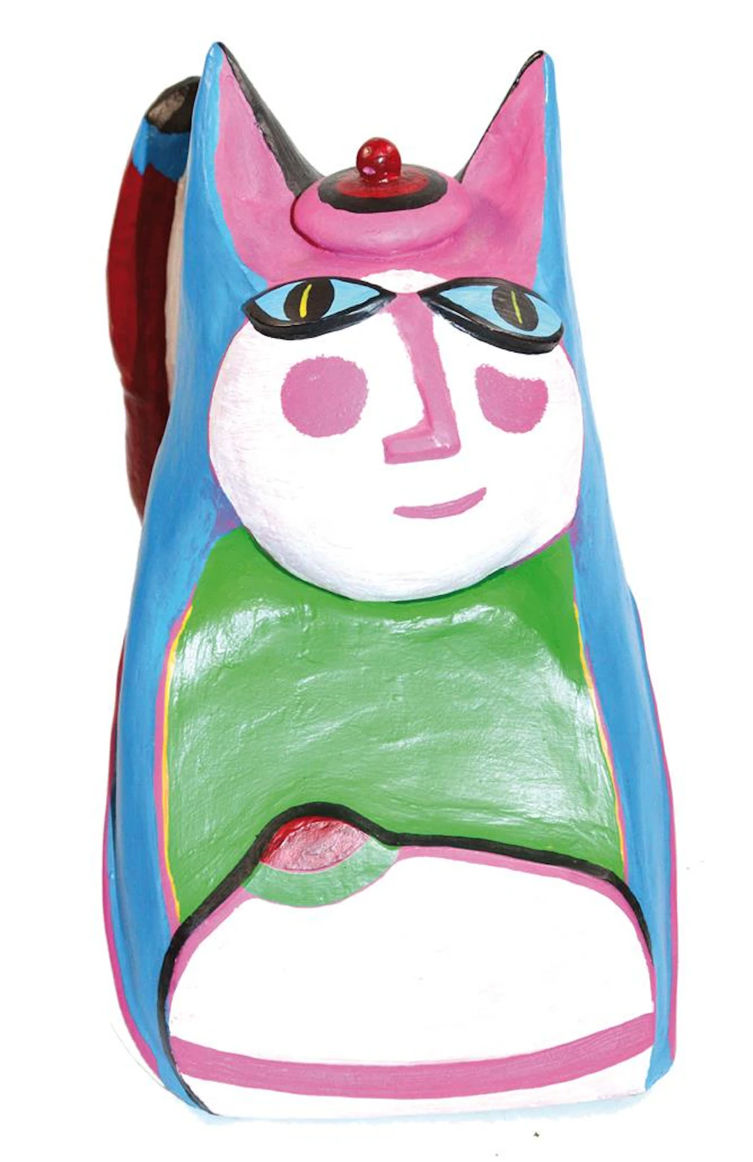 Corneille (d.i. G.C.van Beverloo), 1922-2010. Erwan. Polyresin