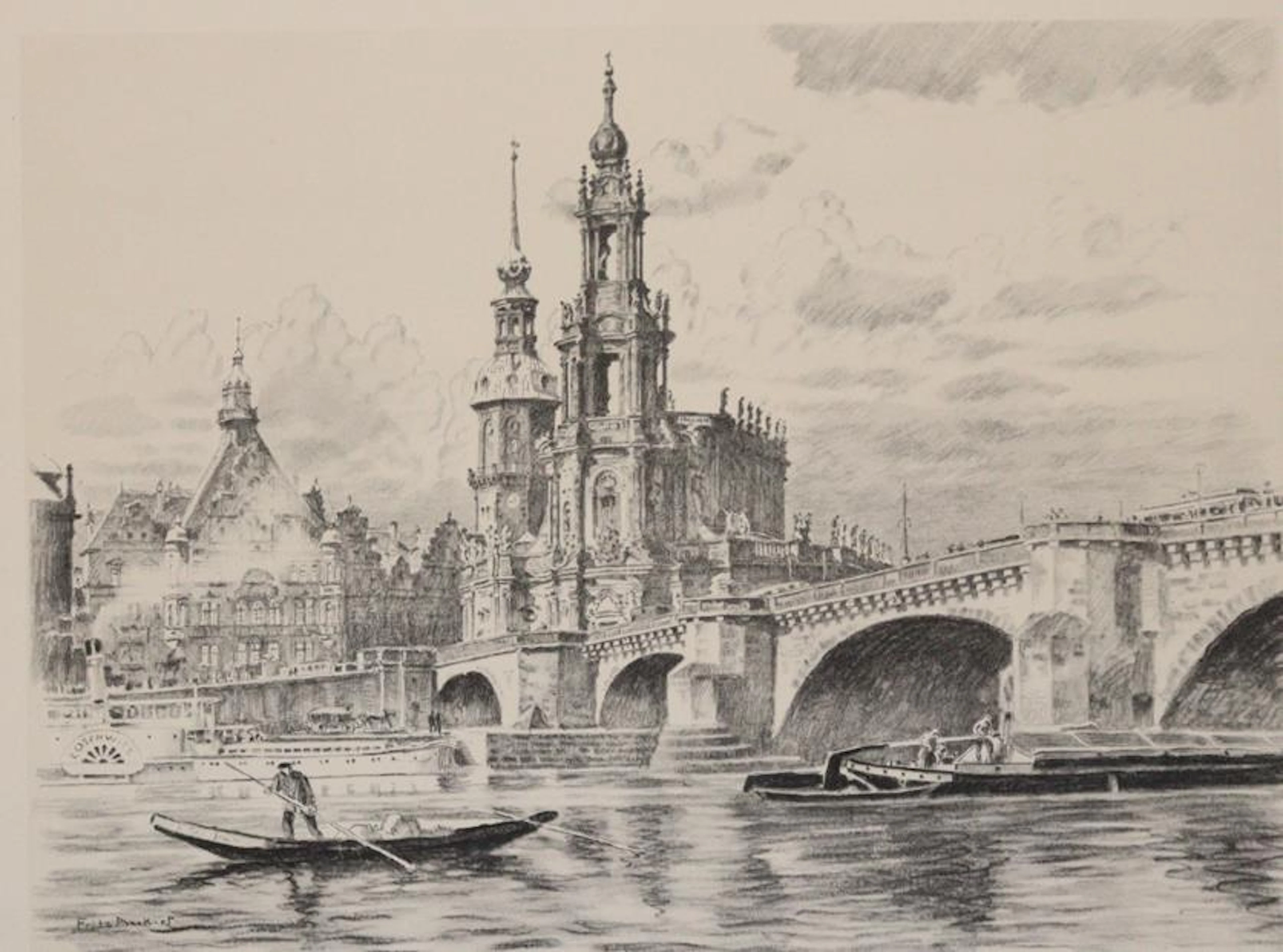 Beckert,F. Dresden. 12 Kunstblätter nach Originalen. Drsdn.