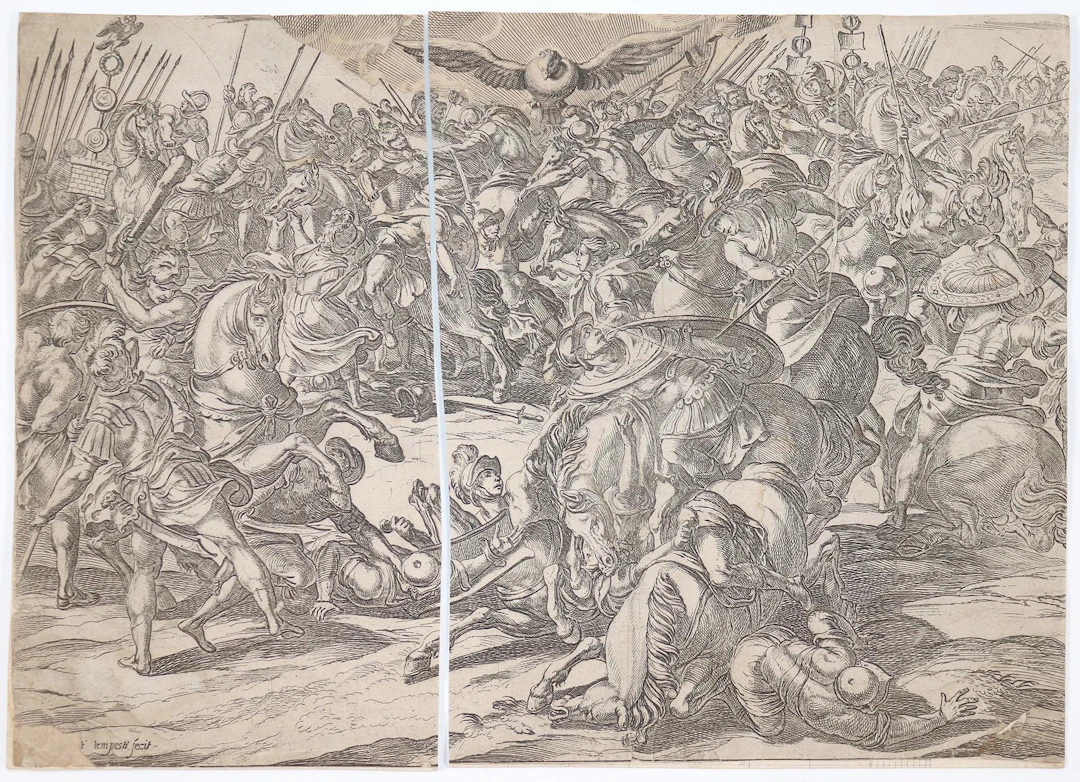 Tempesta, Antonio (1555 Florenz - Rom 1630) u.a. Kleines Konvolut