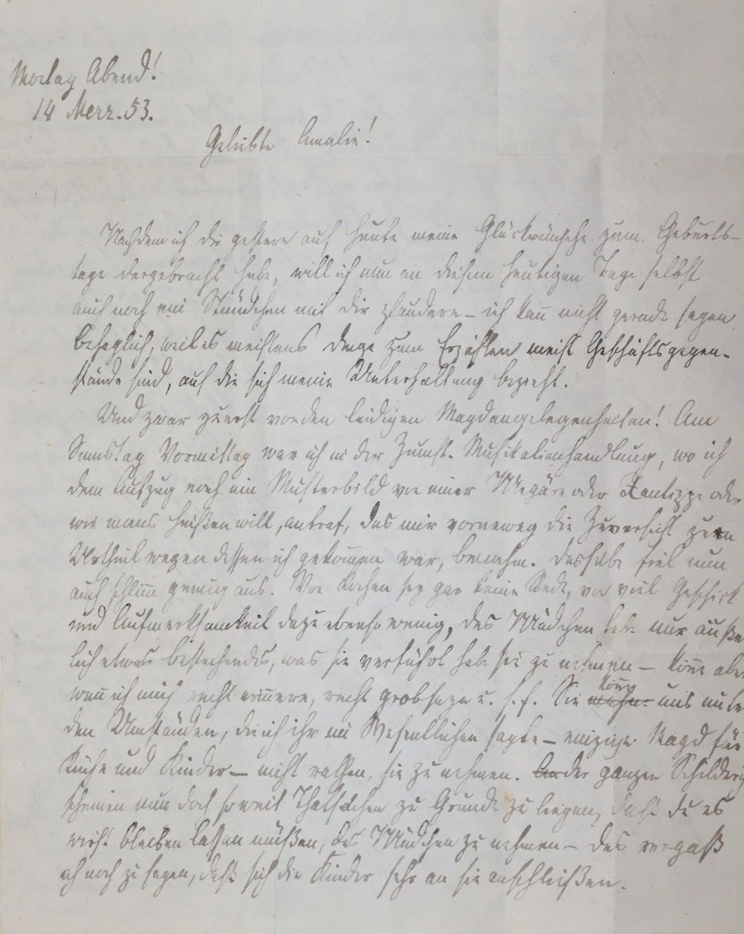 Baur, Carl Wihelm (1820 Tübingen - Stuttgart 1894) Mathematiker