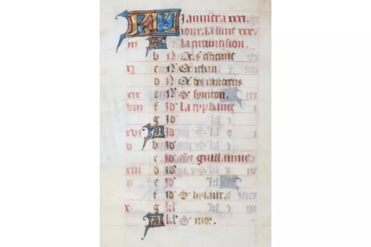 Kalendarium.