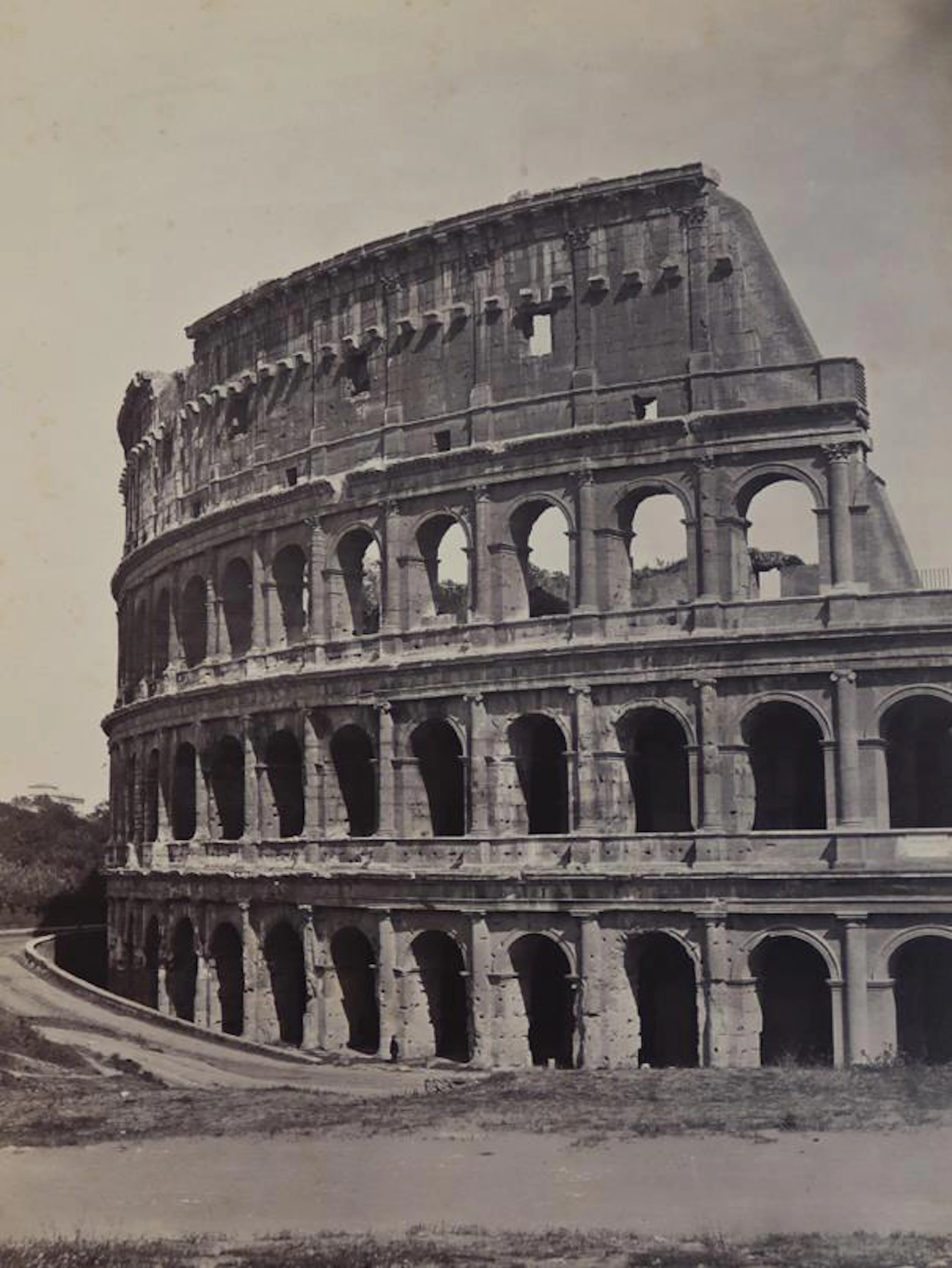 Rom. Konvolut bestehend aus 49 Photographien. Von ca. 1860 bis Mitte