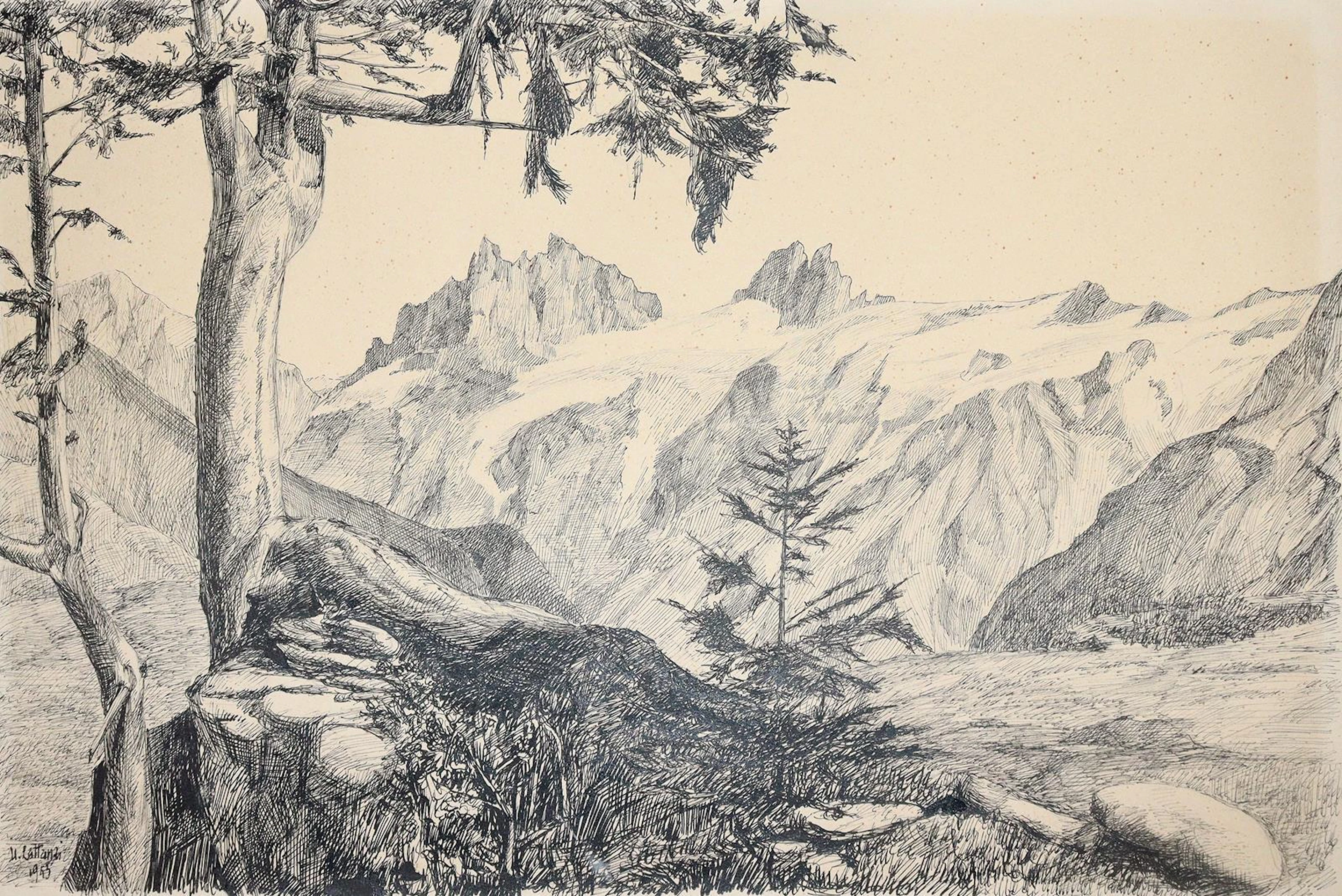 Lattanzi, Umberto (1915 - 1989) u.a. Kleines Konvolut aus 8 Blatt