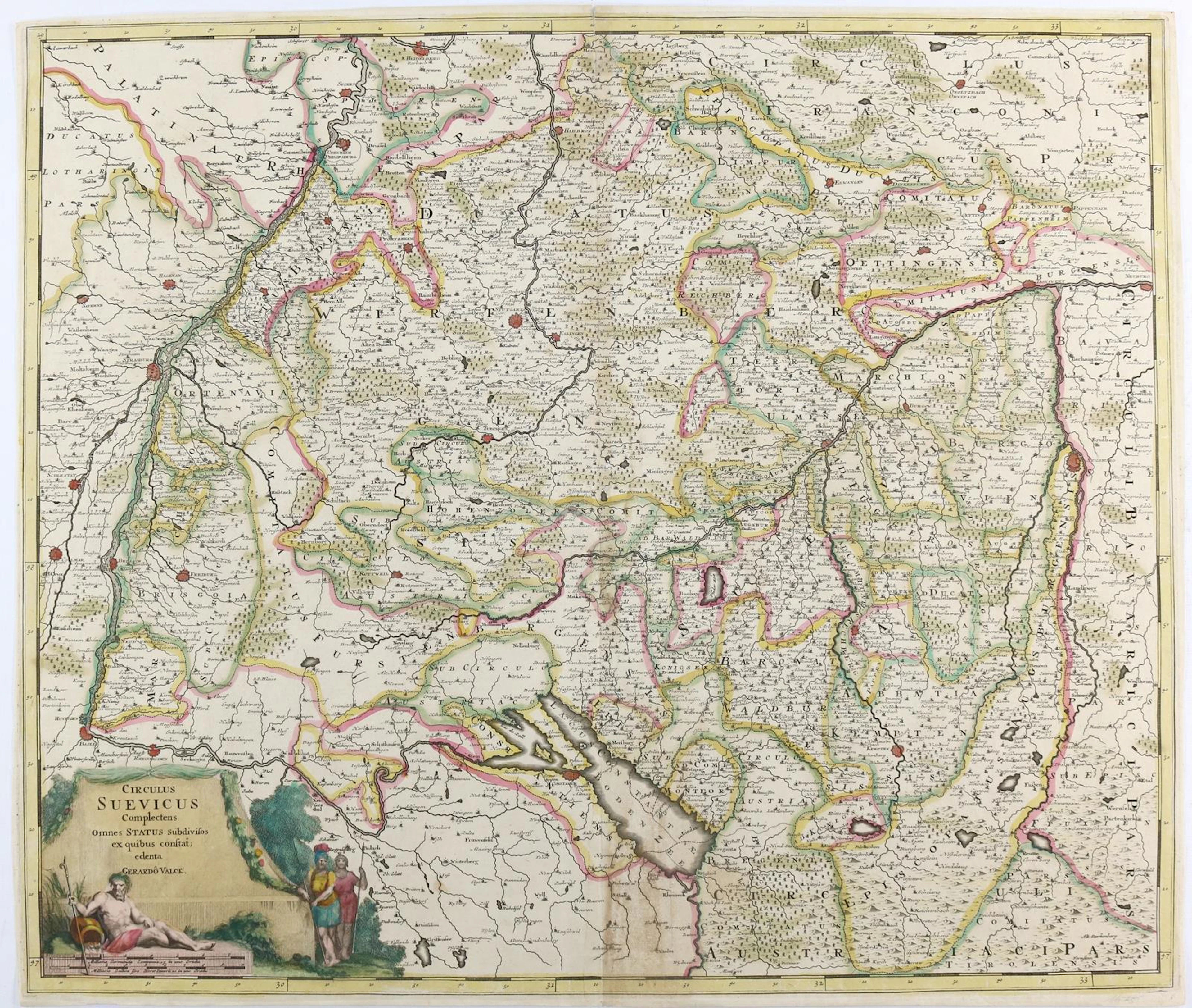 Schwaben. Circulus Suevicus