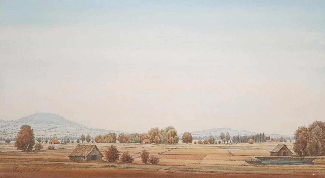 Lenk, Frank (1898 Langenbernsdorf - Schwäbisch-Hall 1968). Im Ried.