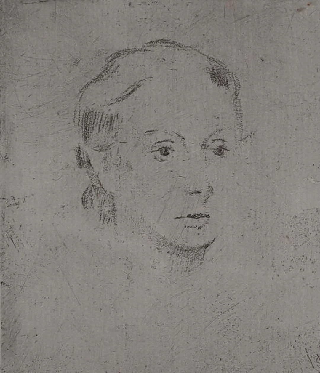 Palezieus, Gerard de. (1919-2012). Laura. Signierte Radierung. 1978. 10