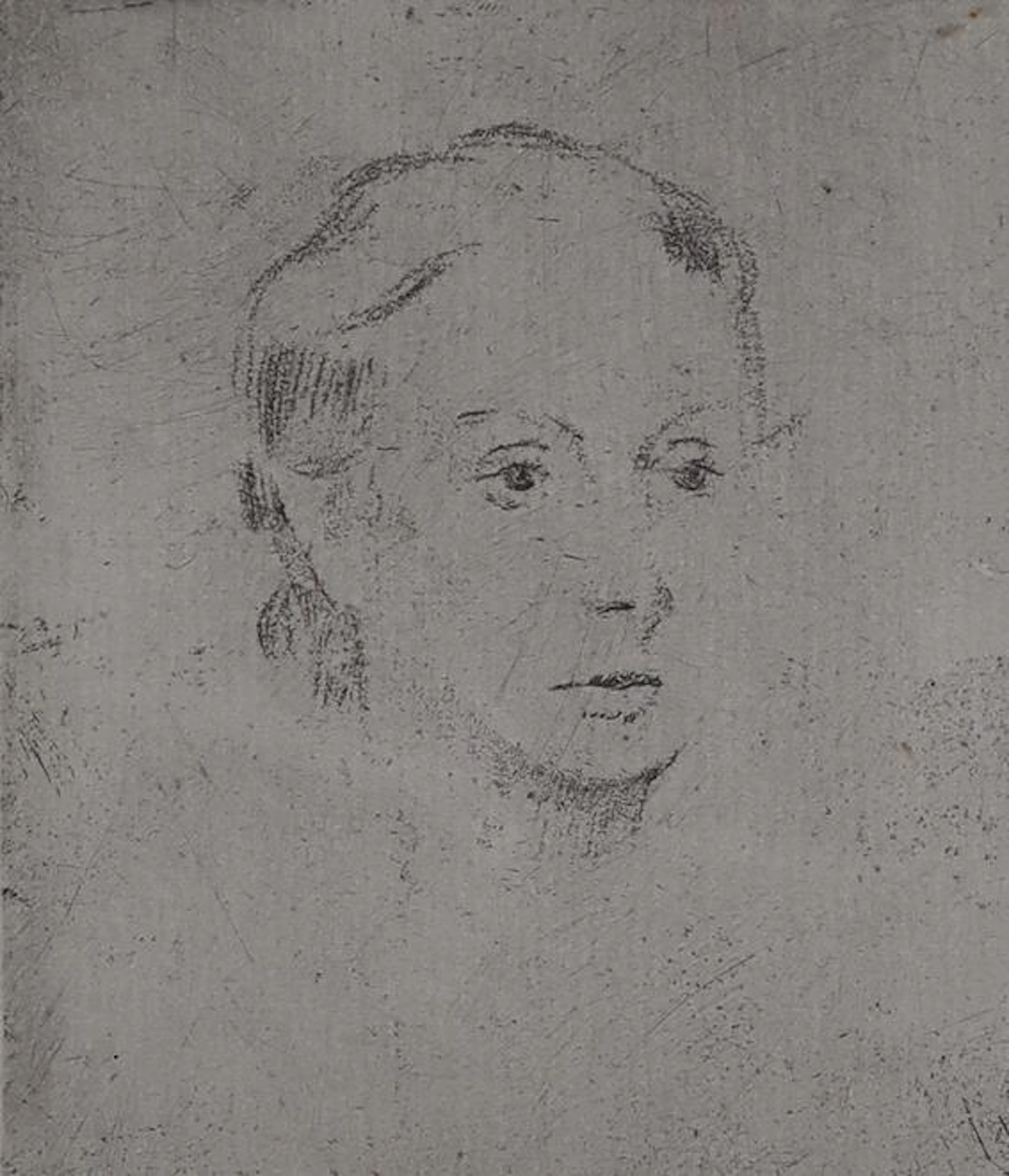 Palezieus, Gerard de. (1919-2012). Laura. Signierte Radierung. 1978. 10