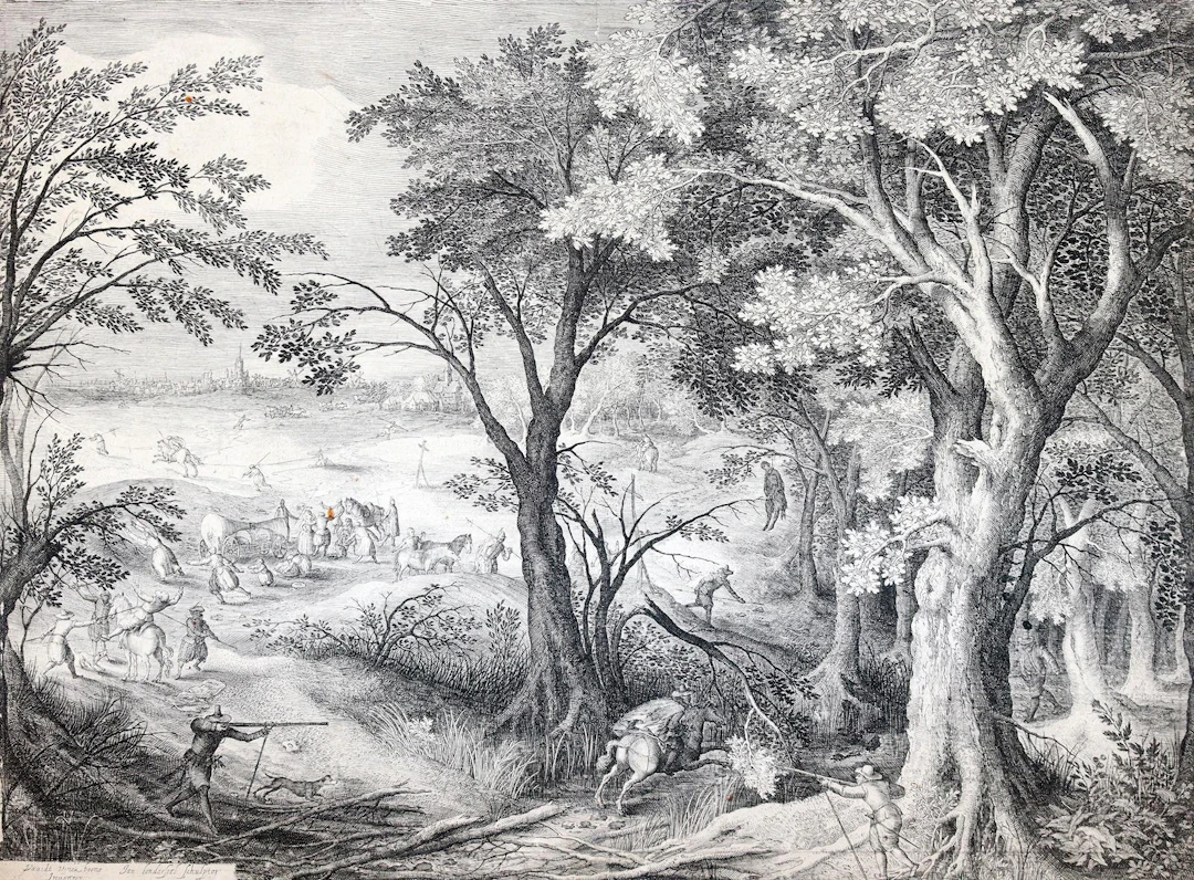 Londerseel, Jan van (um 1570 Antwerpen - Rotterdam um 1625). Landschaft