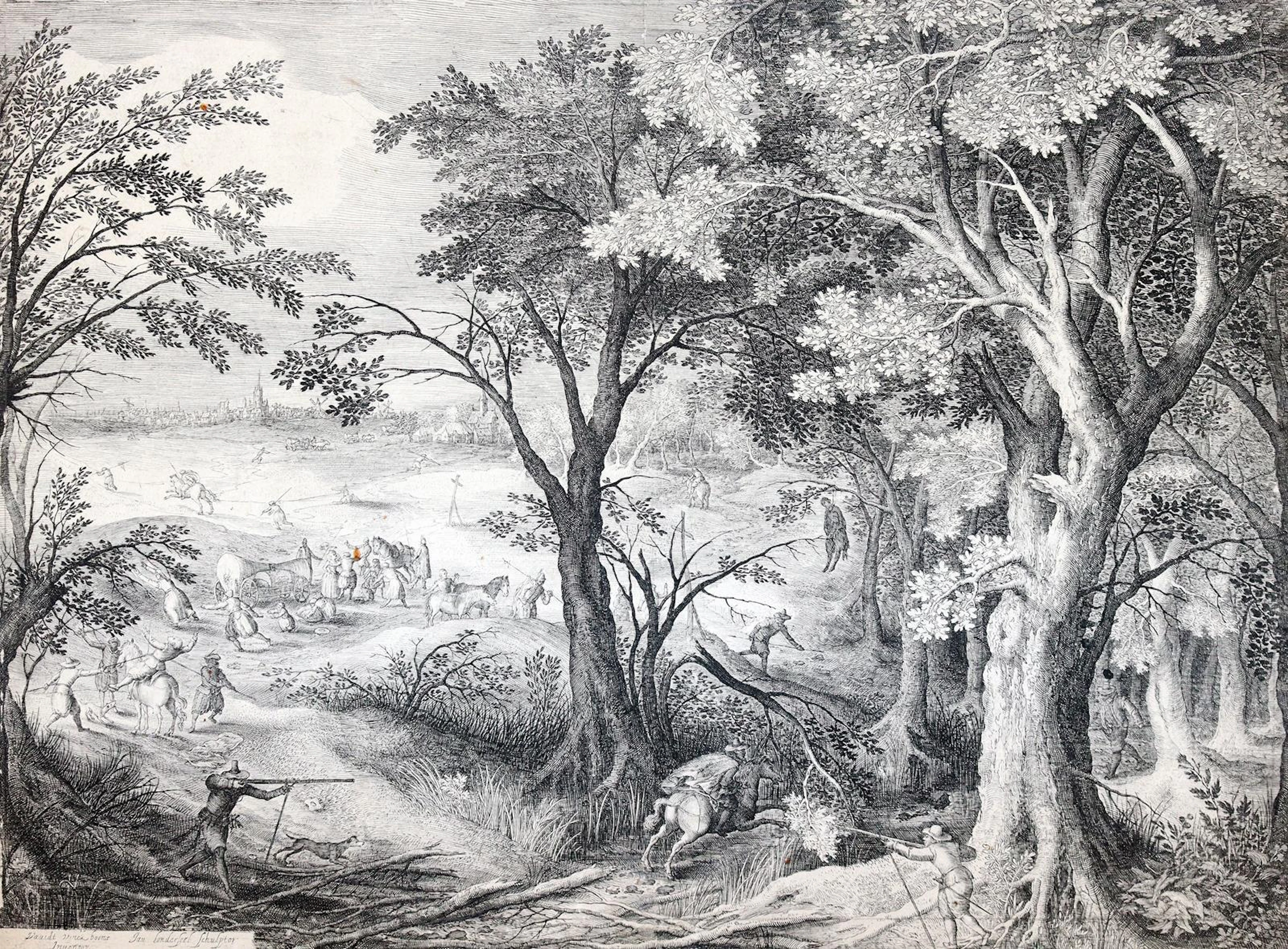 Londerseel, Jan van (um 1570 Antwerpen - Rotterdam um 1625). Landschaft