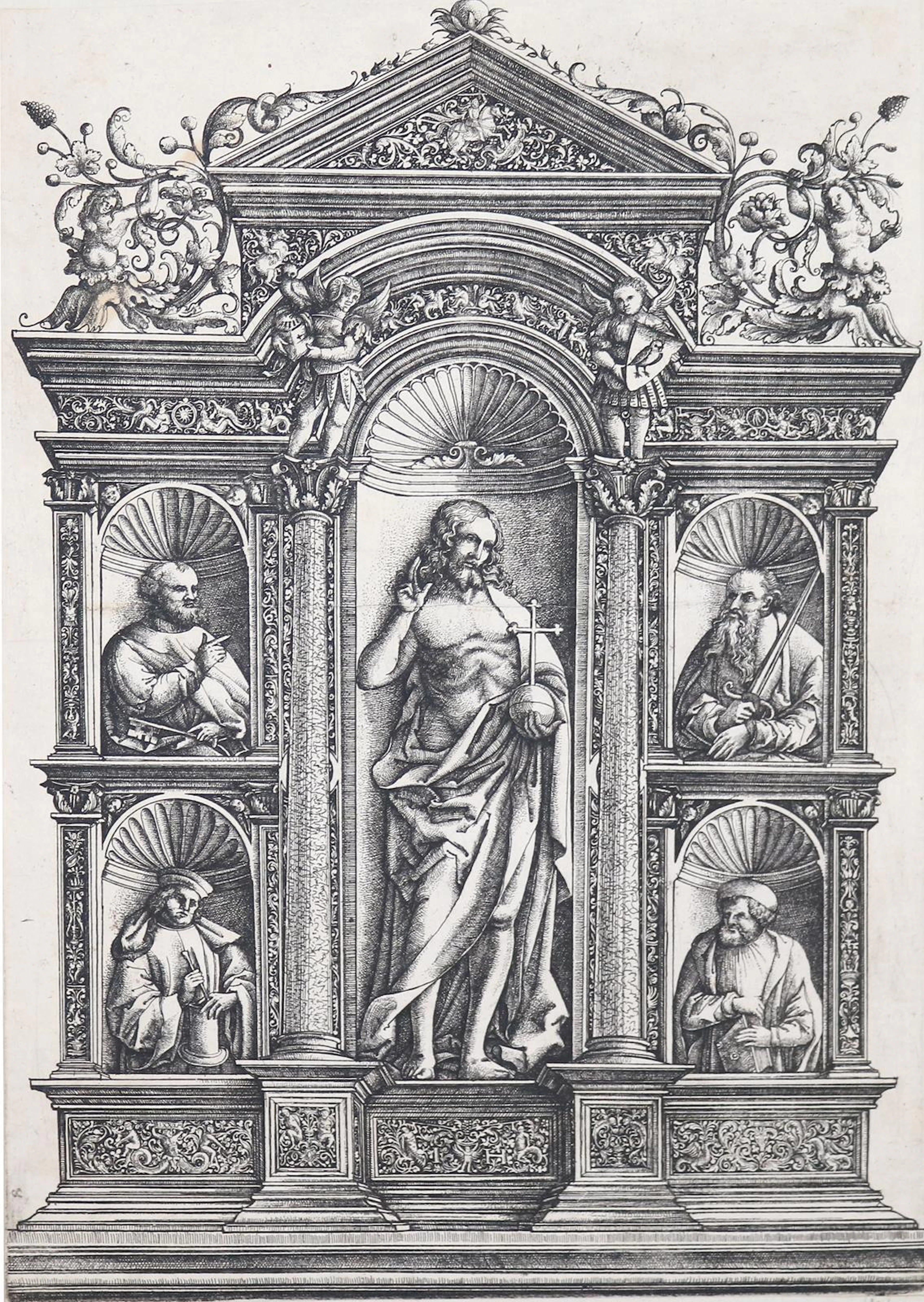Hopfer, Hieronymus (1500 Augsburg - Nürnberg 1563). Altartabernakel