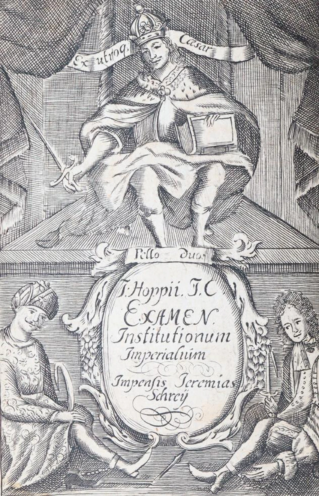 Hoppe,J. Examen institutionum imperialium