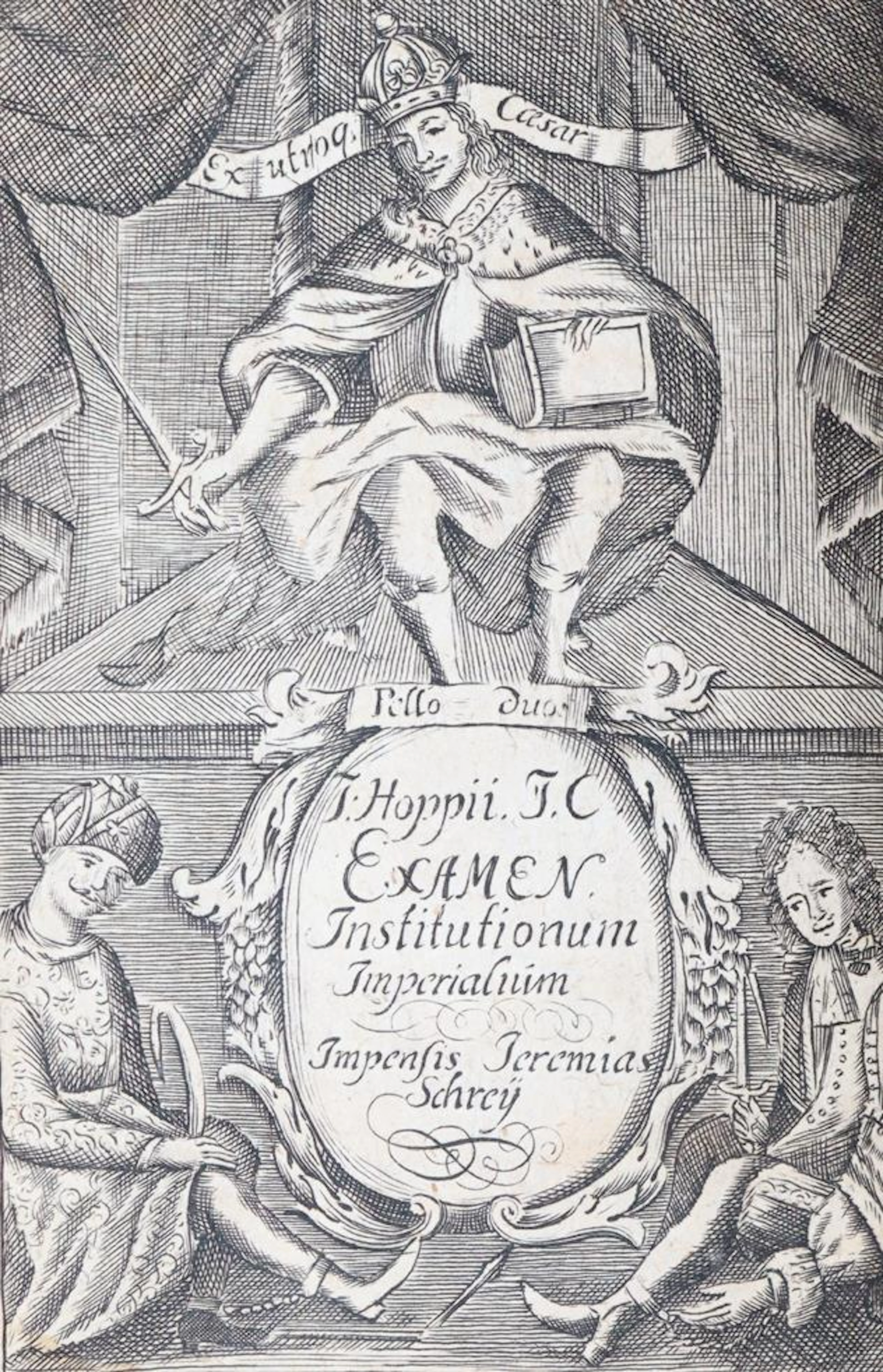 Hoppe,J. Examen institutionum imperialium