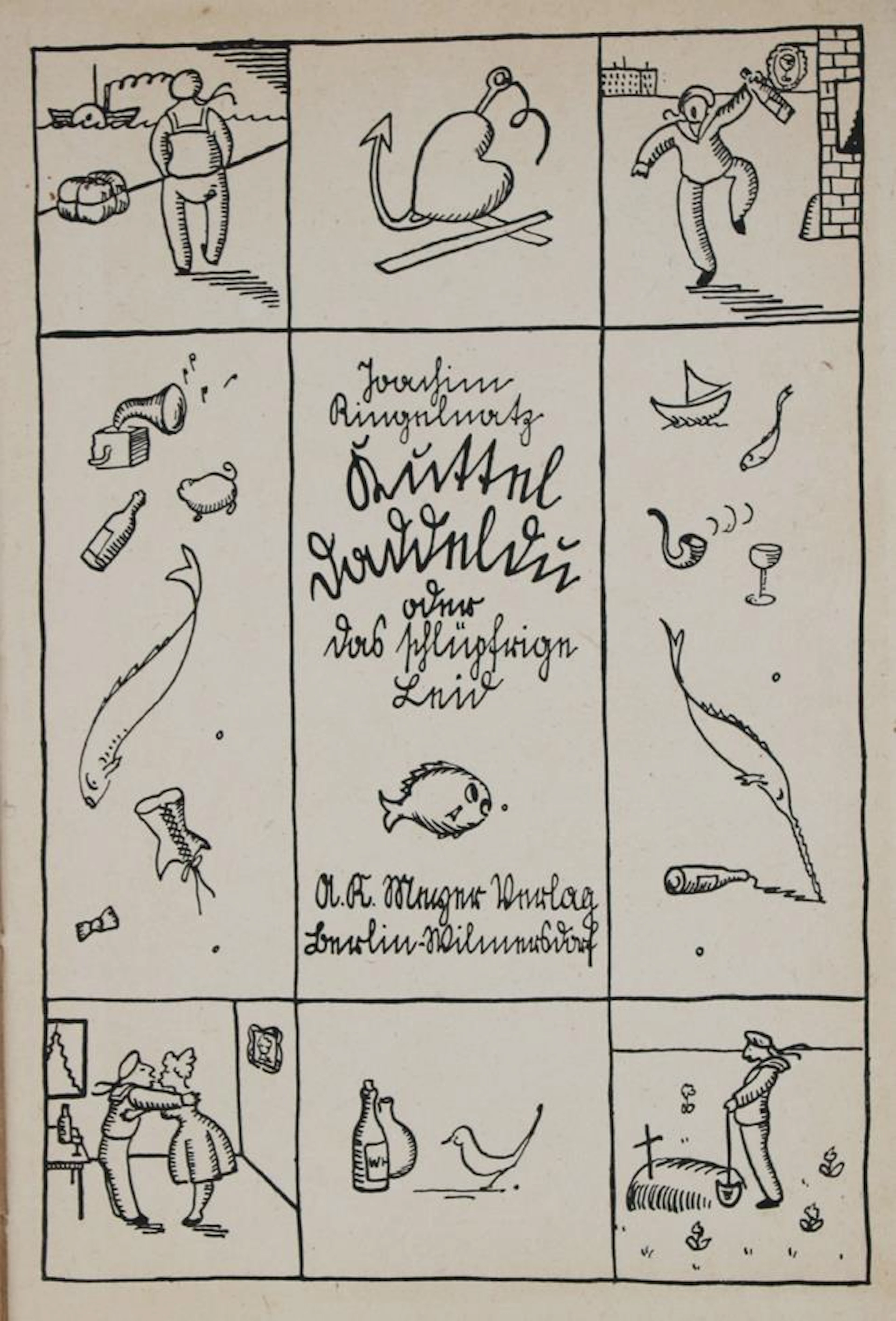 Ringelnatz,J. (d. i. H. Bötticher). Kuttel Daddeldu oder das schlüpfrige