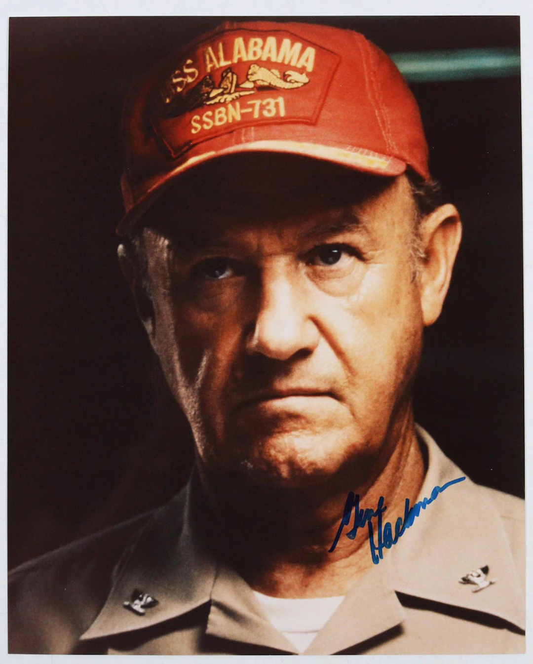 Hackman, Gene (1930 San Bernardino - Santa Fe 2025). Eh. Unterschr.