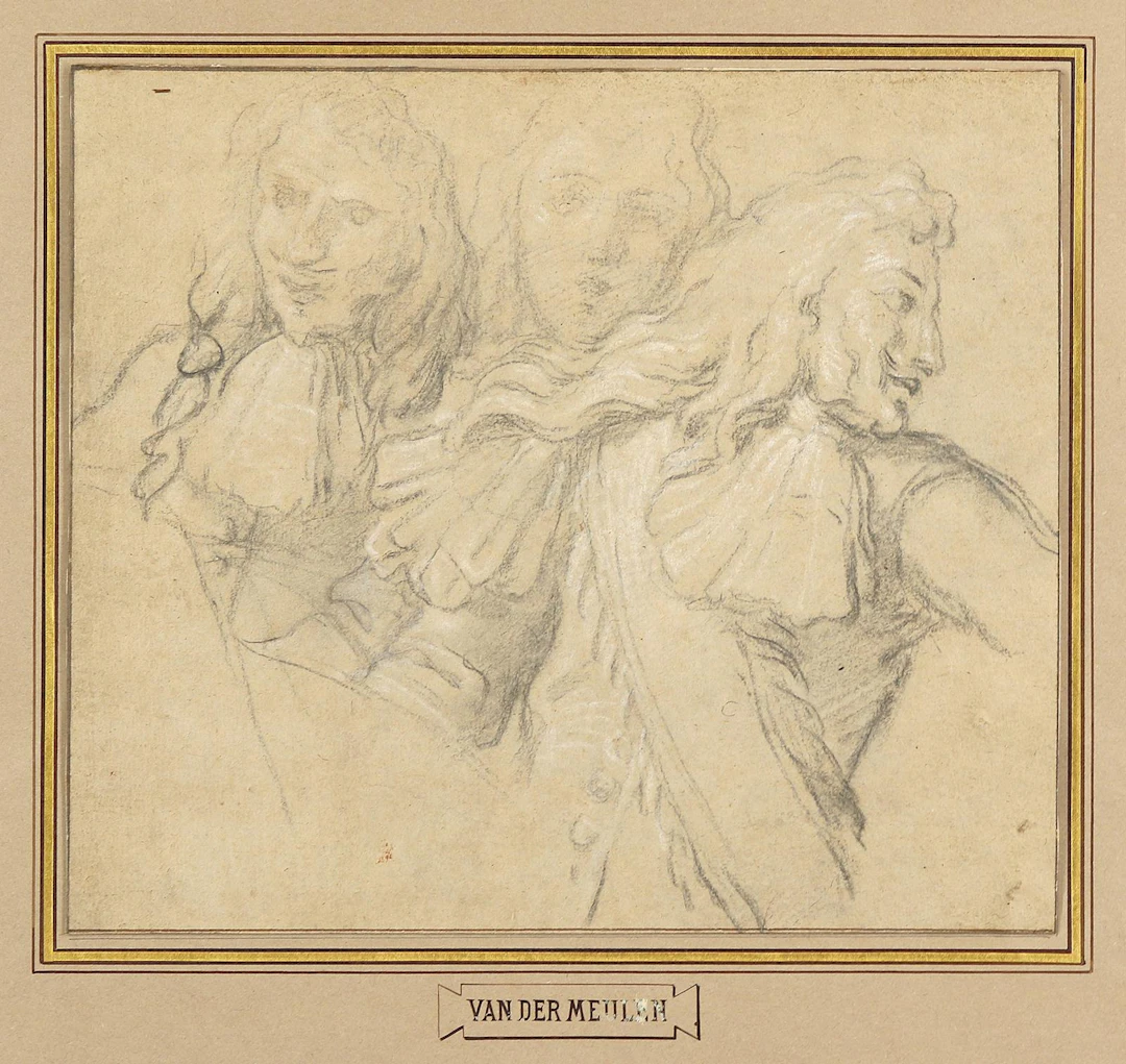 Meulen, Adam Frans van der (1632 Brüssel - Paris 1690) zugeschr. Rückenansicht