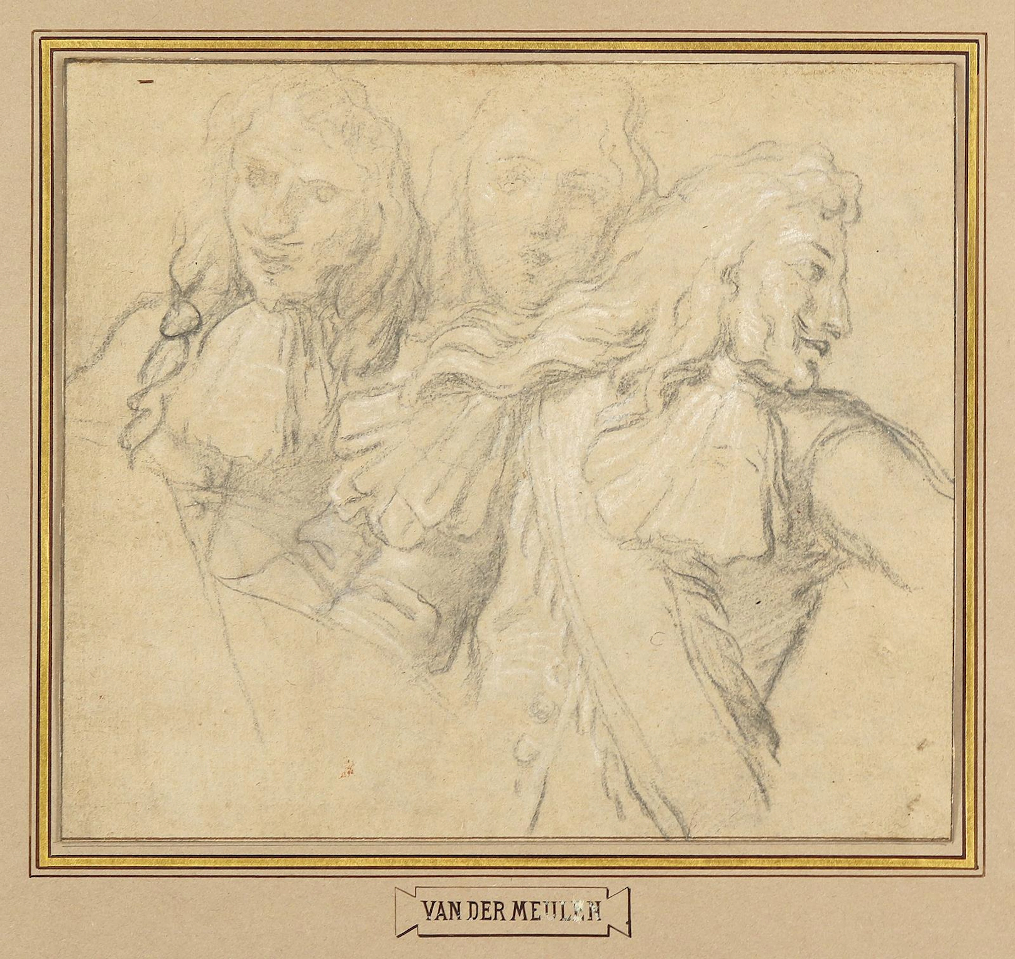Meulen, Adam Frans van der (1632 Brüssel - Paris 1690) zugeschr. Rückenansicht