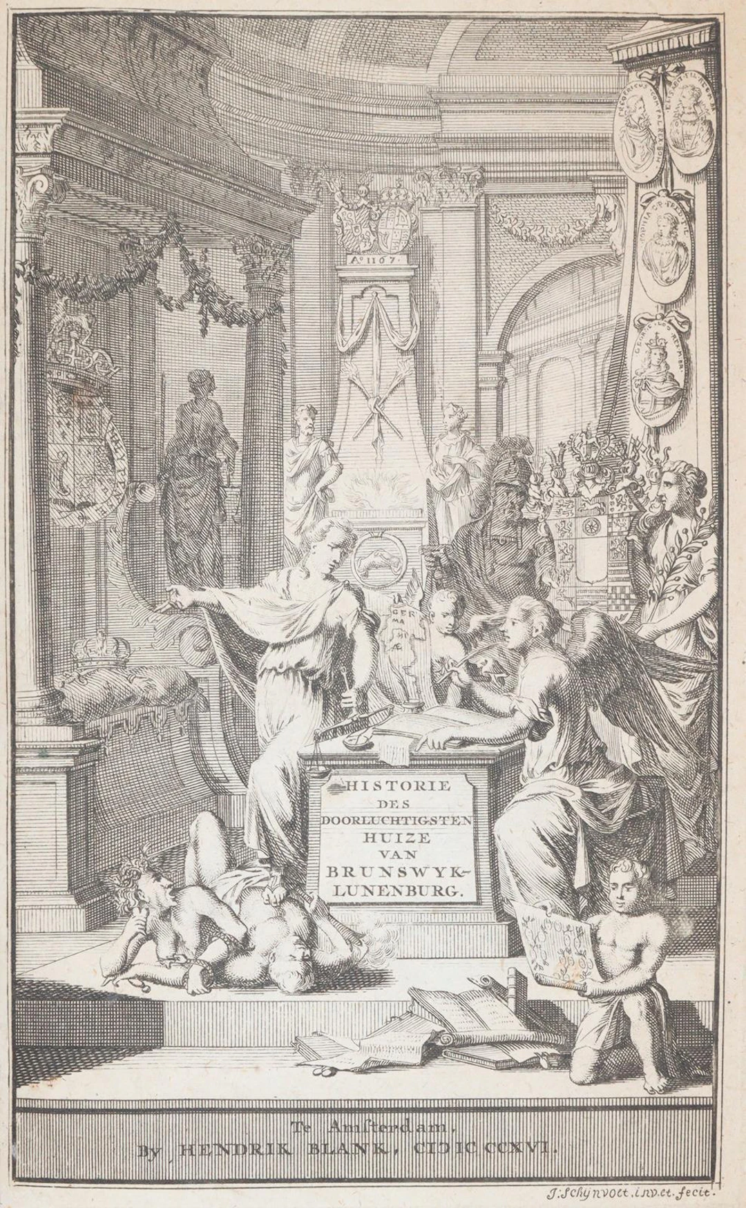 Luiscius,A.G. Historie des doorluchtigsten huize van Brunswyk-Lunenburg.