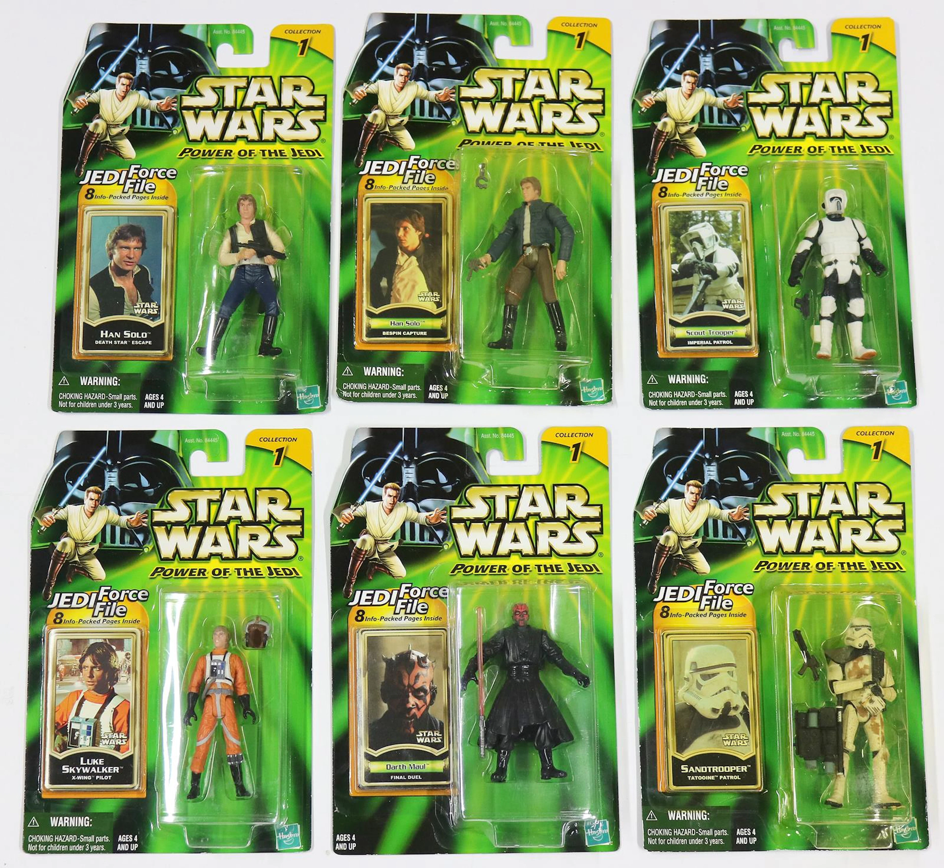 Star Wars 22 Action Figures "Power Of The Jedi" von Hasbro