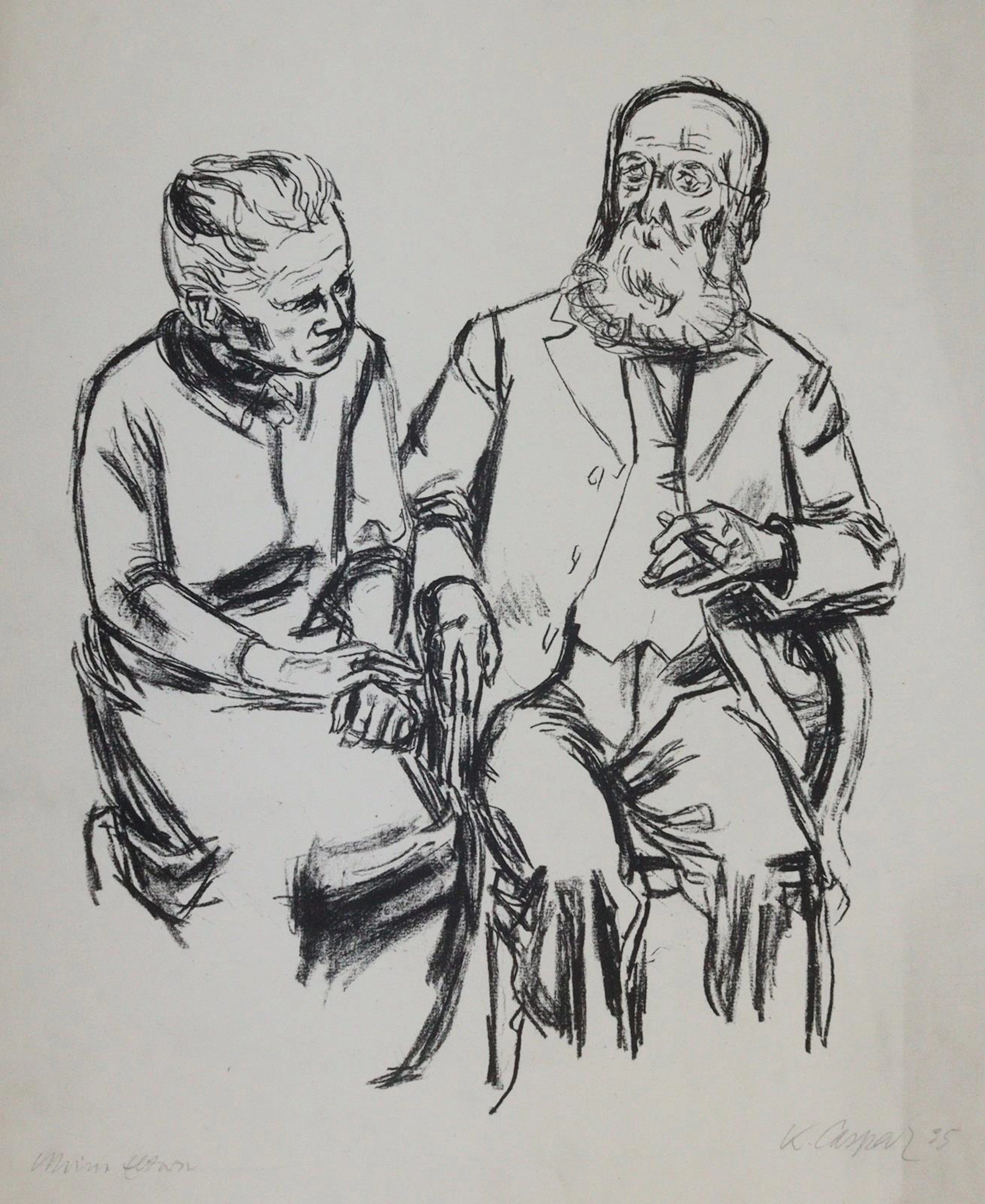 Caspar, Karl (1879 Friedrichshafen - Brannenburg a. Inn 1956). Meine