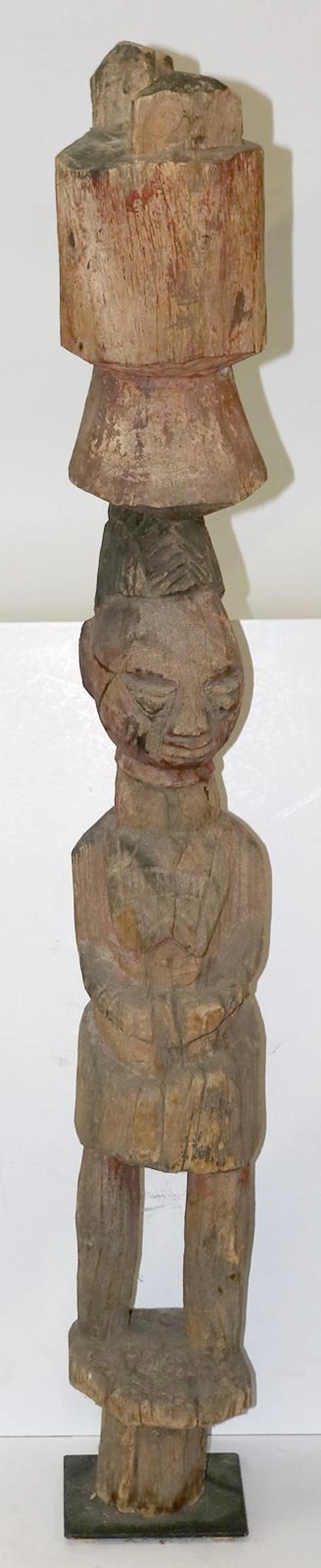 Pfostenfigur wohl Baule o