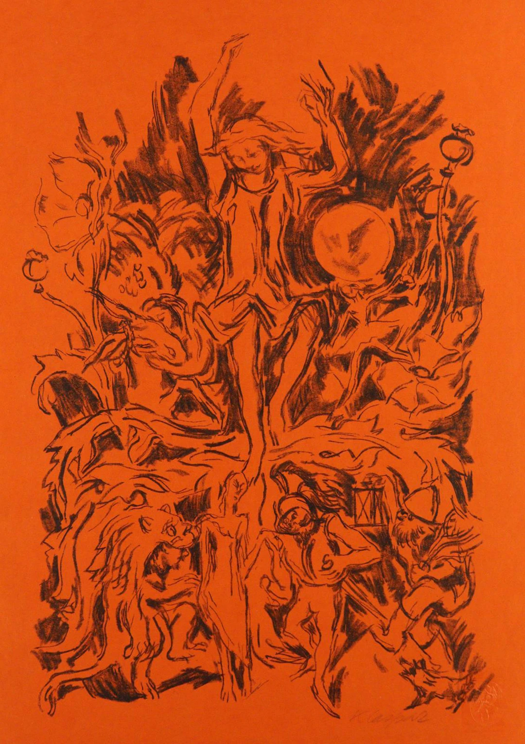 Caspar, Karl (1879 Friedrichshafen - Brannenburg a. Inn 1956). Sommernachtstraum