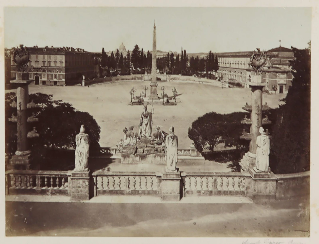 Rom. 15 Photographien verschiedener Ansichten und antike Stätten.
