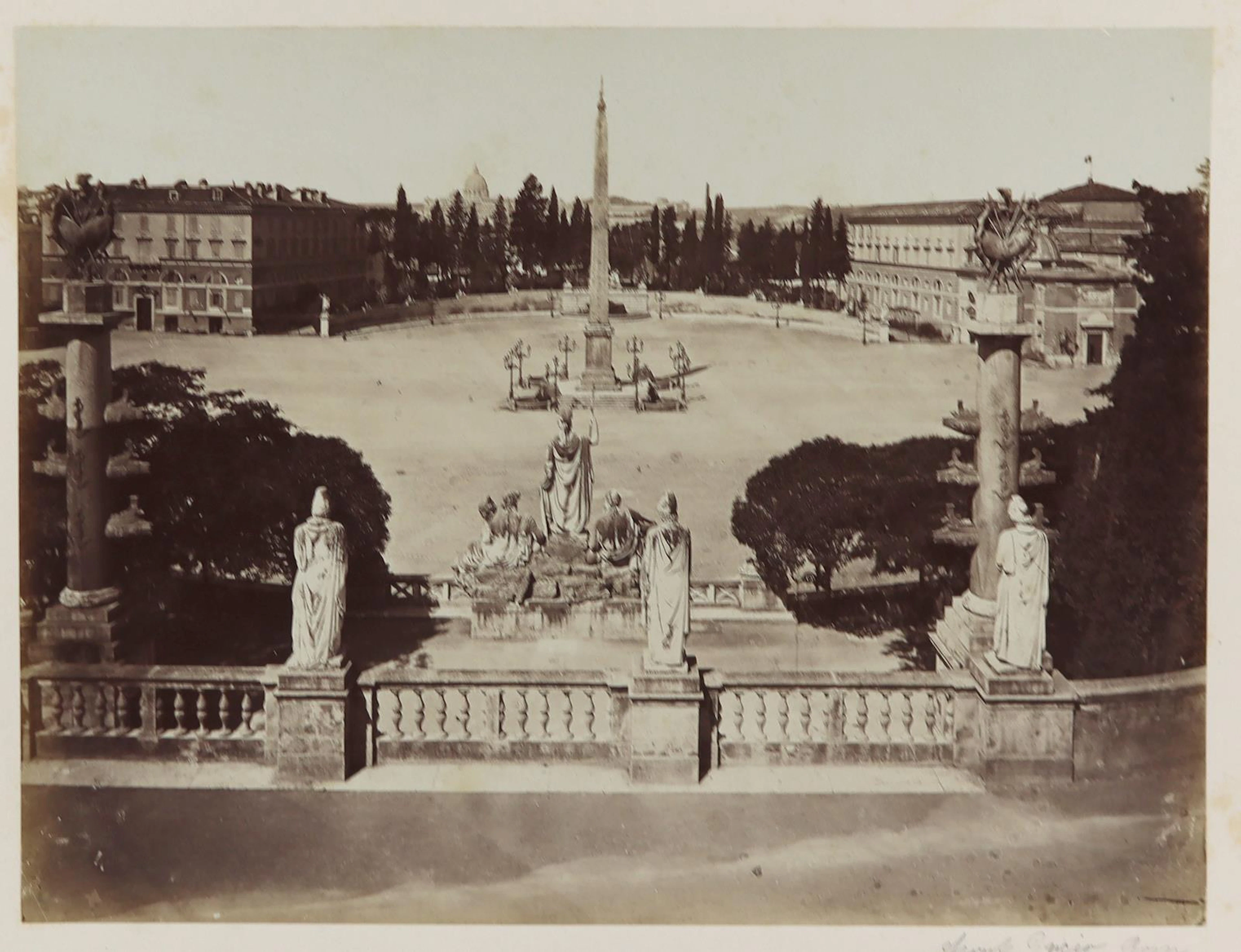 Rom. 15 Photographien verschiedener Ansichten und antike Stätten.