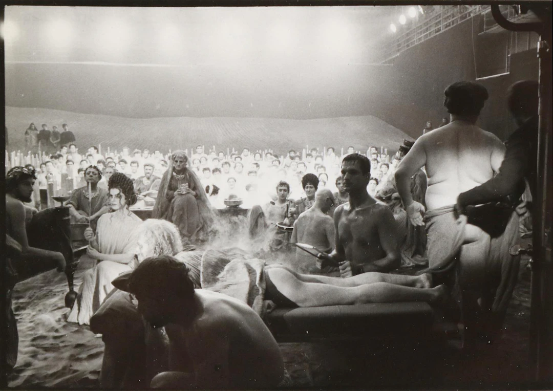 Secciaroli, Tazio (1925 Rom 1998). 22 Setphotographien von Fellinis "Satyricon"