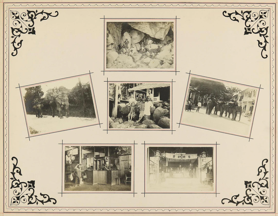 Weihnachten 1897 (Deckeltitel). 109 Photographien aus Südostasien