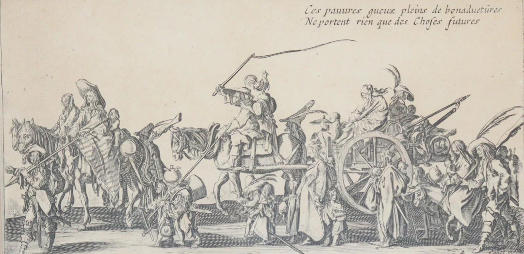 Callot, Jacques (1592 Nancy 1635) nach. Kleines Graphikkonvolut aus
