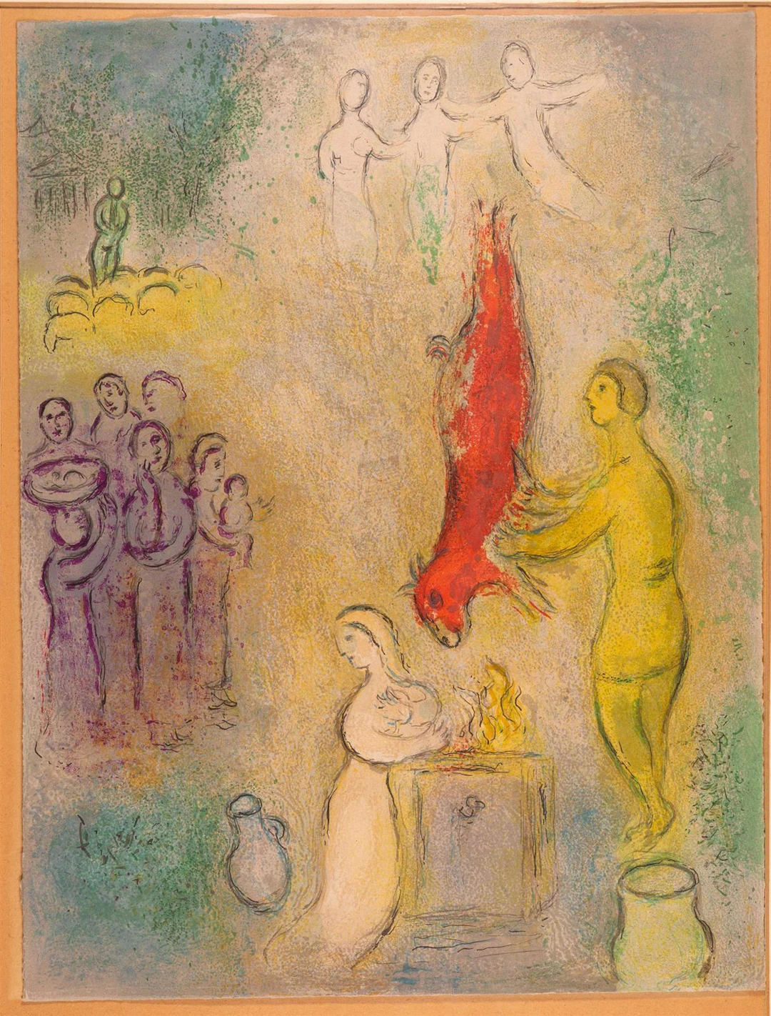 Chagall, Marc (1887 Peskowatik - Saint-Paul-de-Vence 1985). Opfer