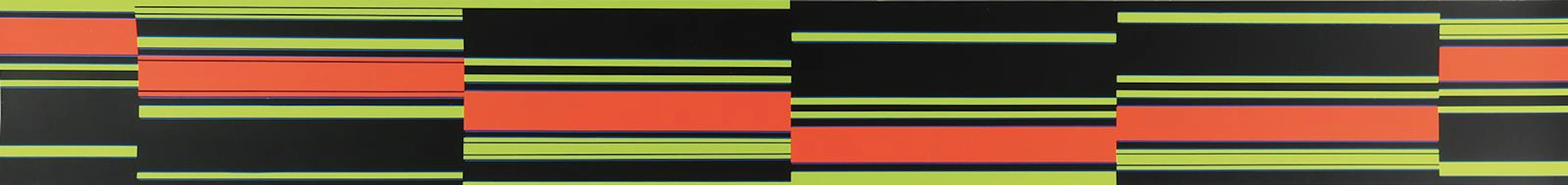 Fruhtrunk, Günter (1923 München 1982). Veränderte Reihen. Farbserigrafie
