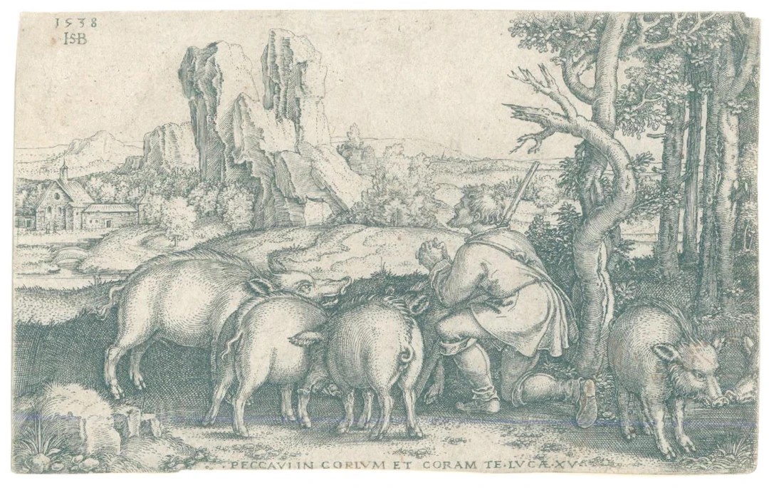 Beham, Sebald (1500 Nürnberg - Frankfurt a.M. 1550). Der verlorene